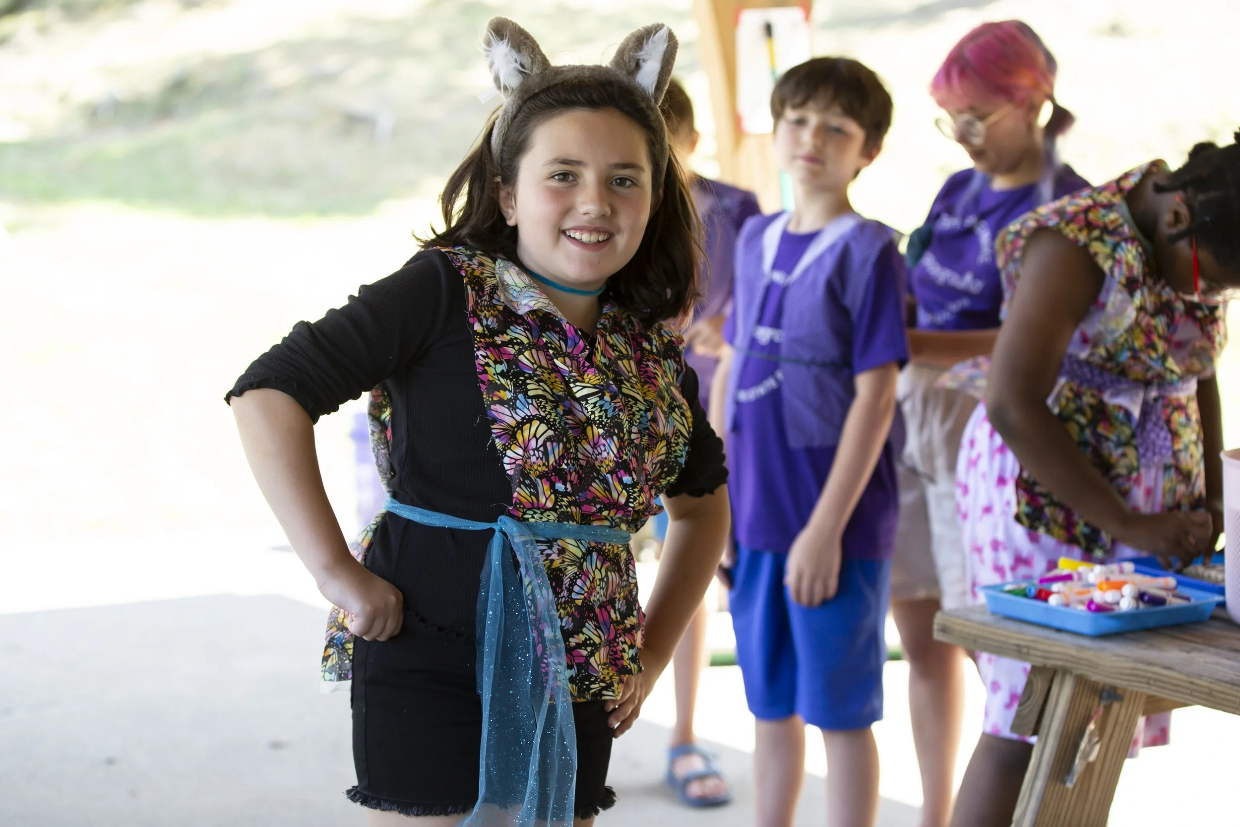 Studio Playground summer theater camp for kids in Lincoln Woods State Park Rhode Island