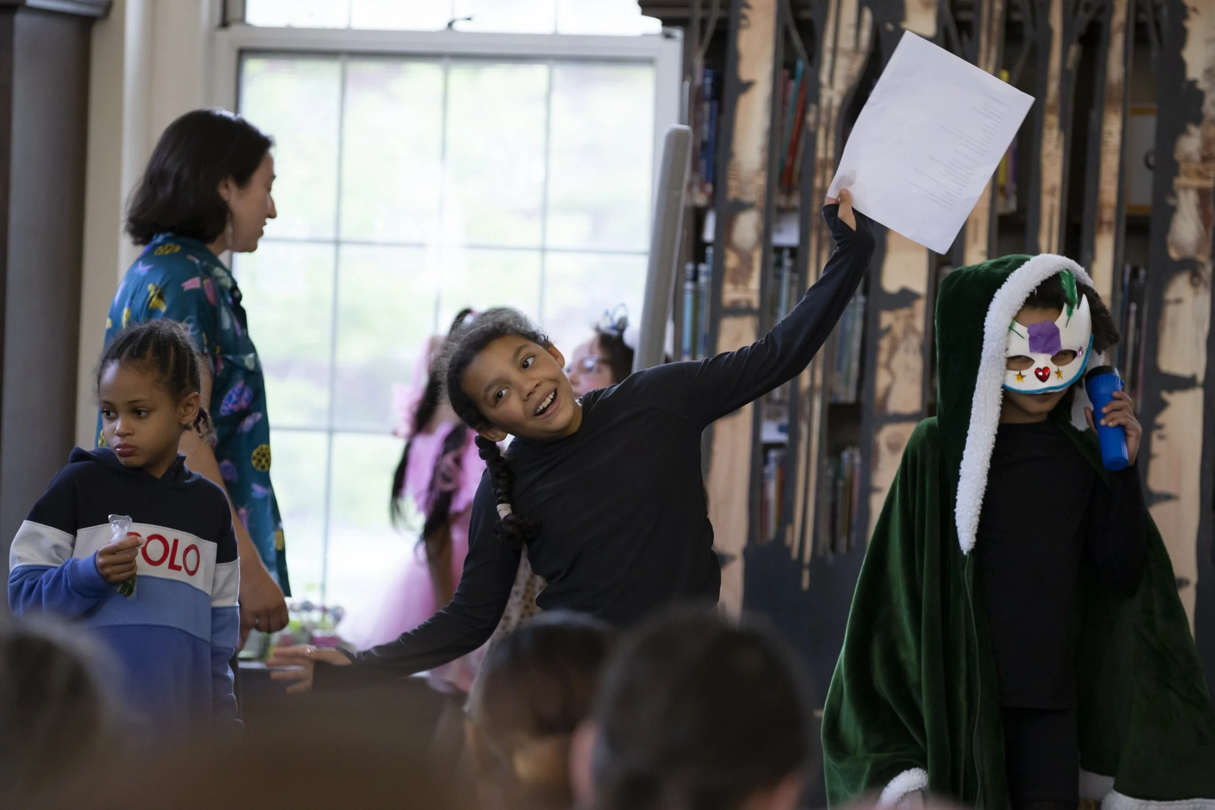 Studio Playground performing arts in libraries program in Providence