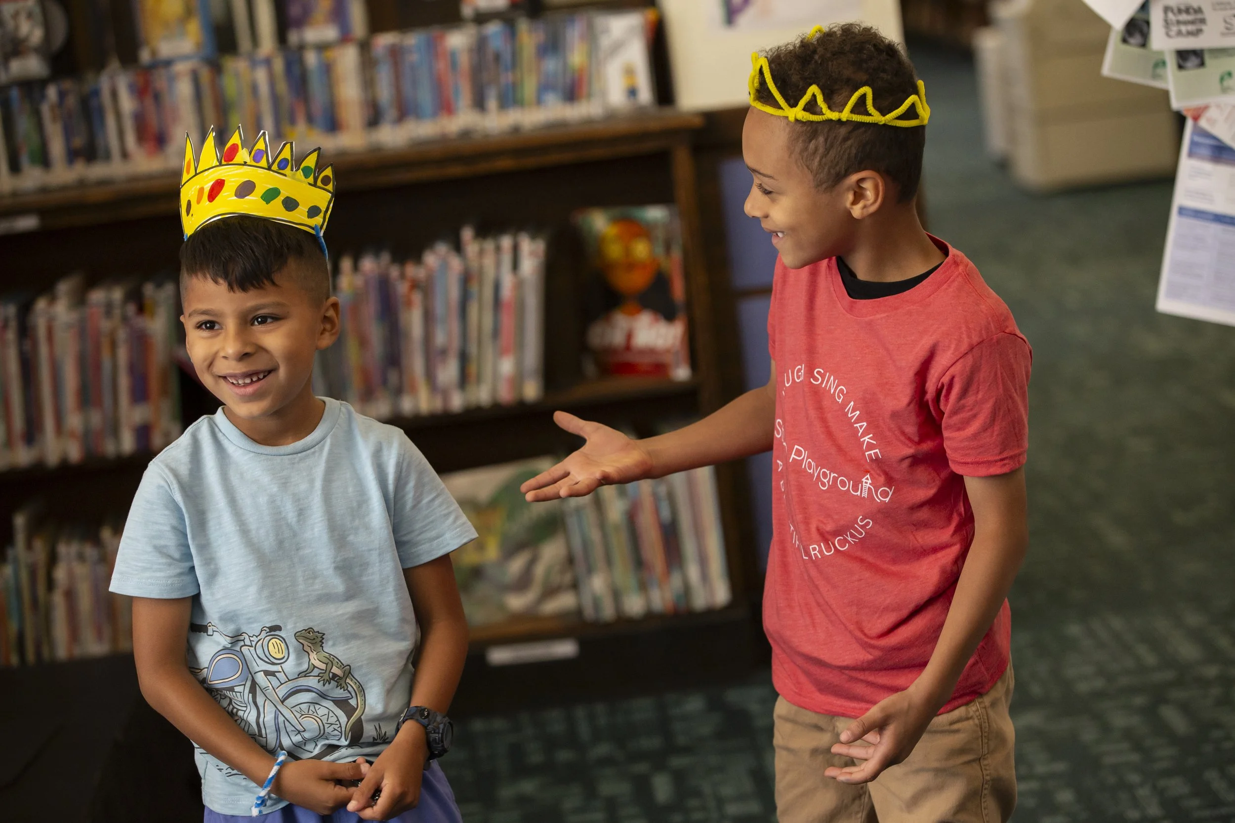Studio Playground Performing Arts in Libraries Program Acting Classes for Kids in Providence