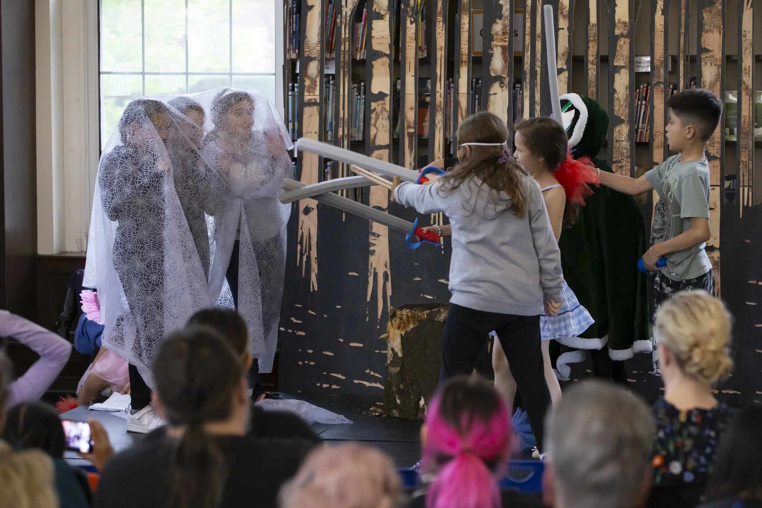 Studio Playground presents the performing arts in libraries program with community libraries of providence in rhode island