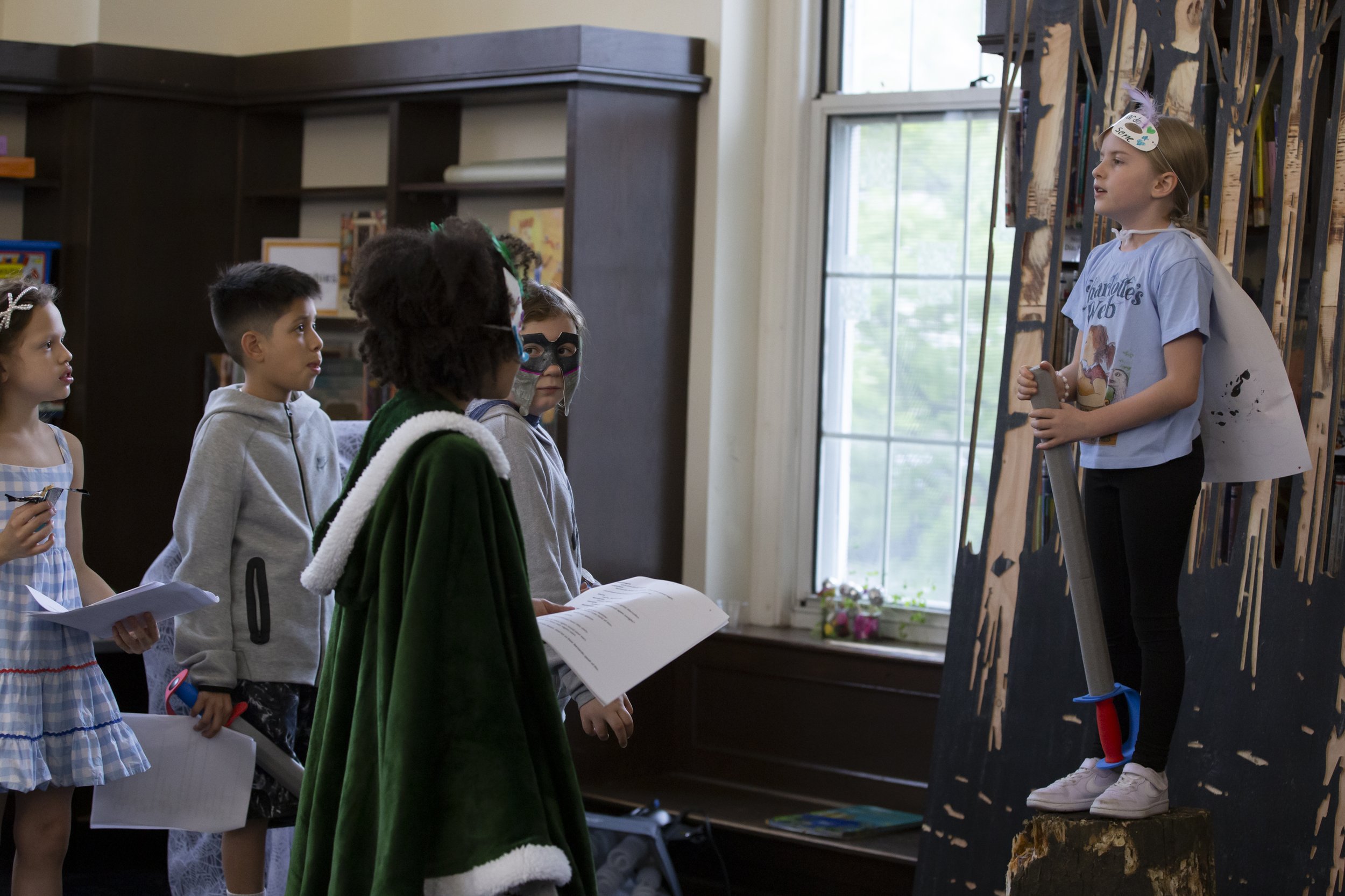 Studio Playground presents the performing arts in libraries program with community libraries of providence in rhode island