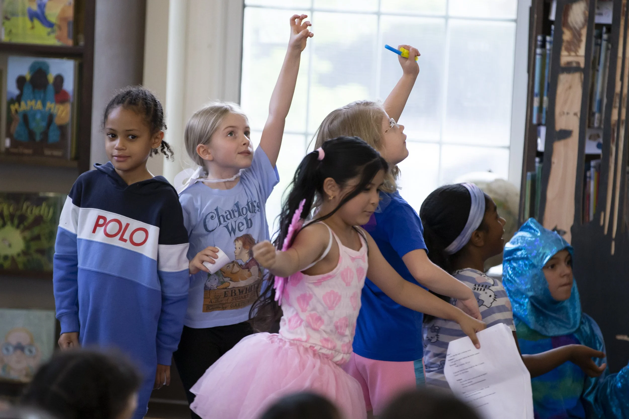 Studio Playground performing arts in libraries program in Providence
