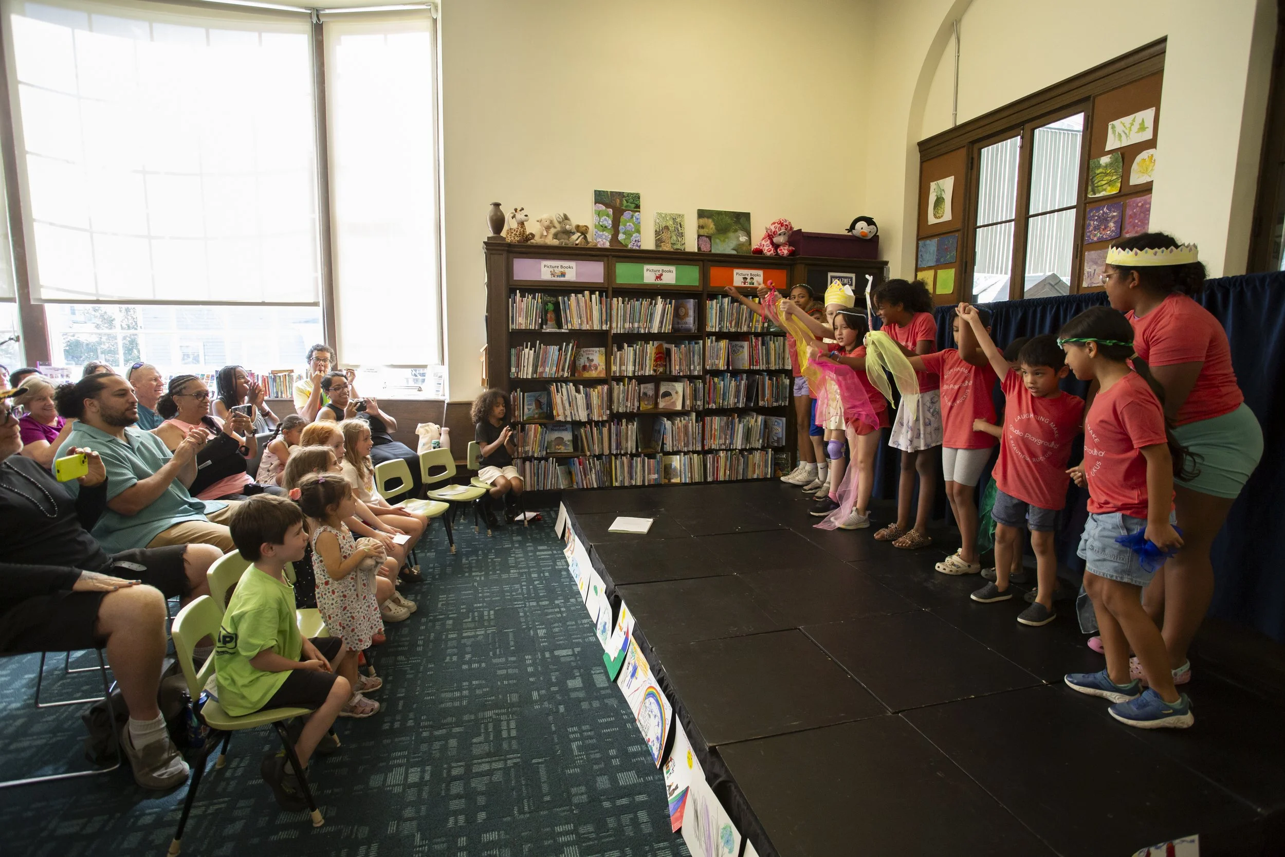 Studio Playground Performing Arts in Libraries Theater Program in Providence Rhode Island