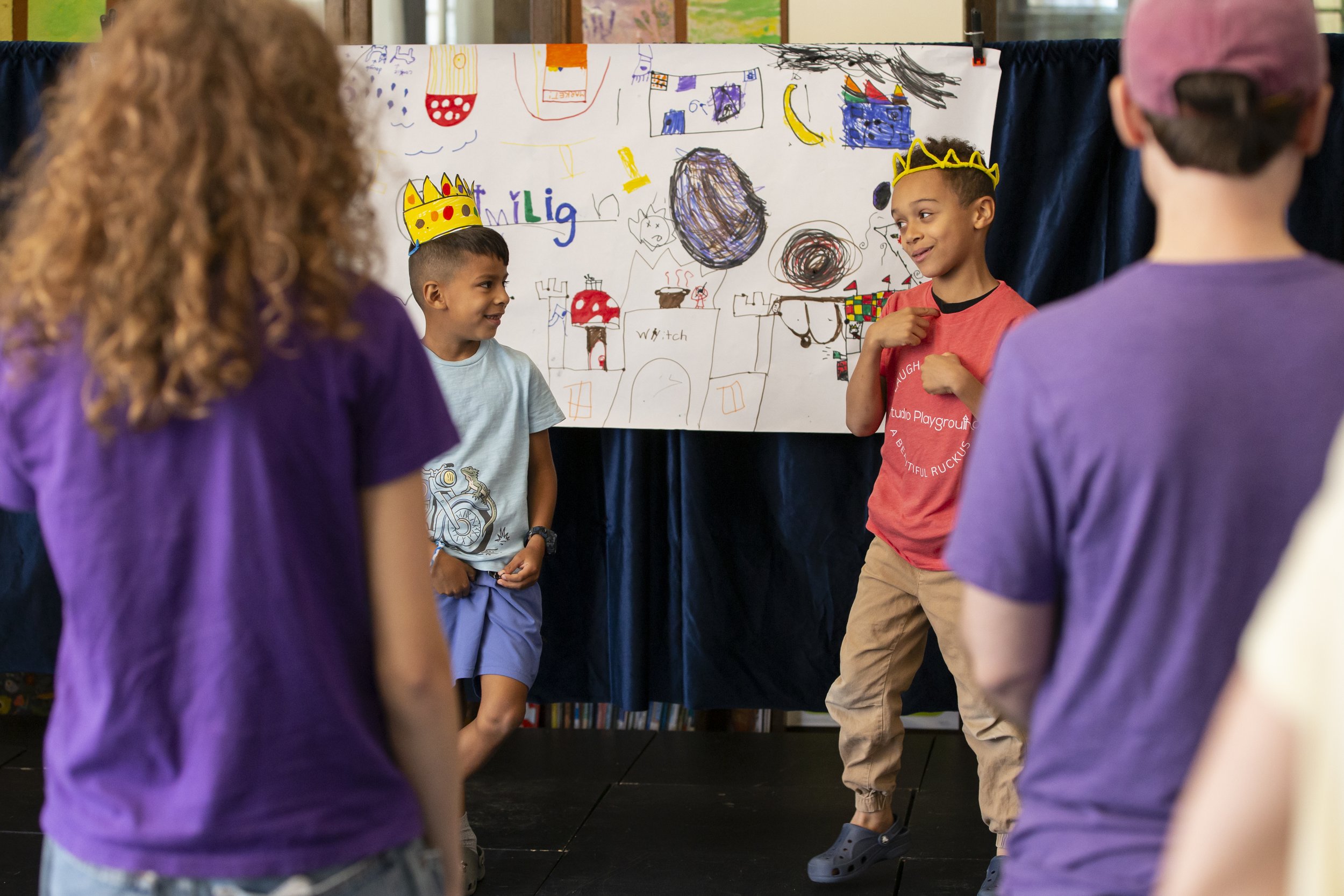 Studio Playground Performing Arts in Libraries Theater Program in Providence Rhode Island