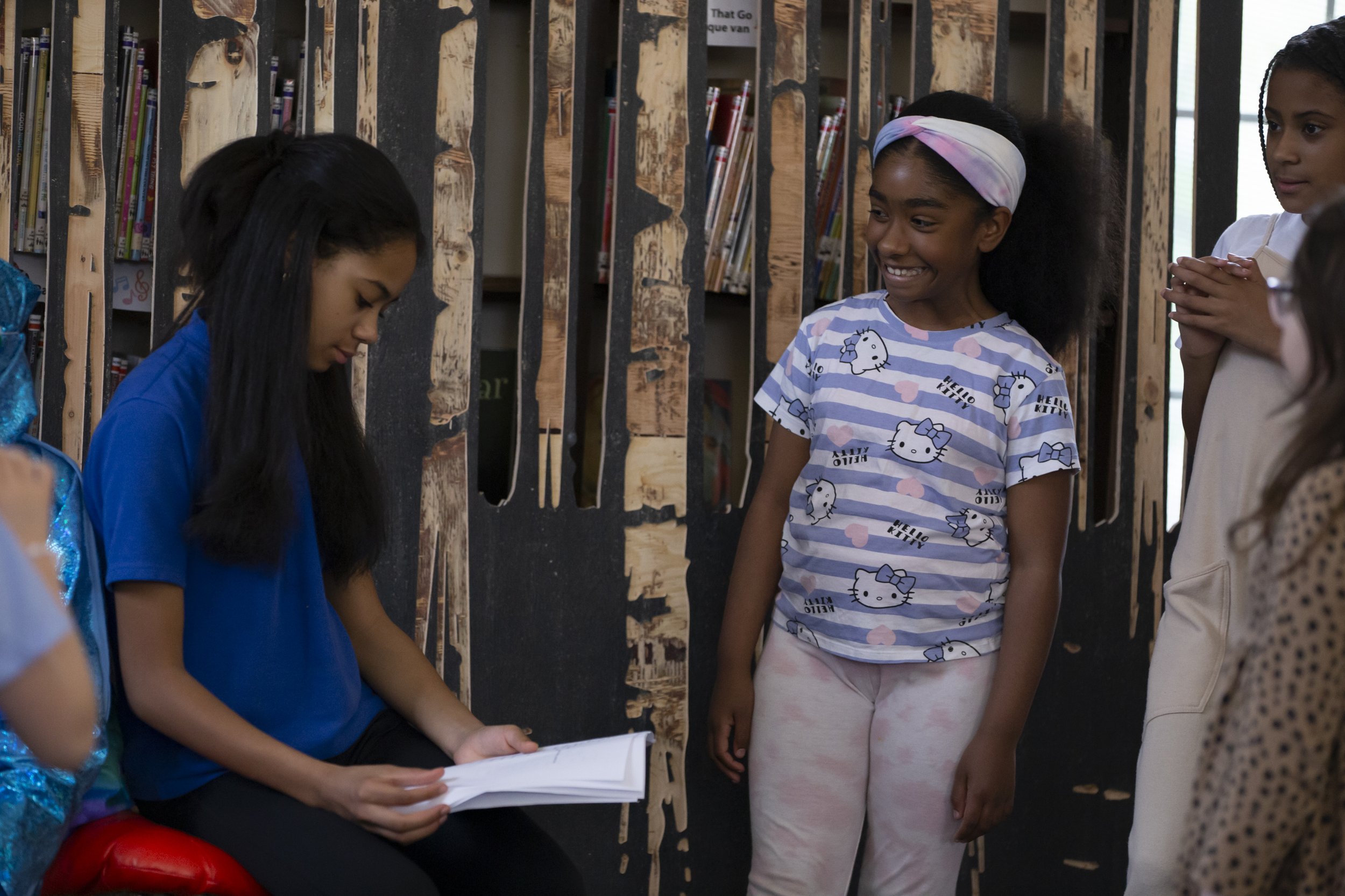 Studio Playground performing arts in libraries program in Providence