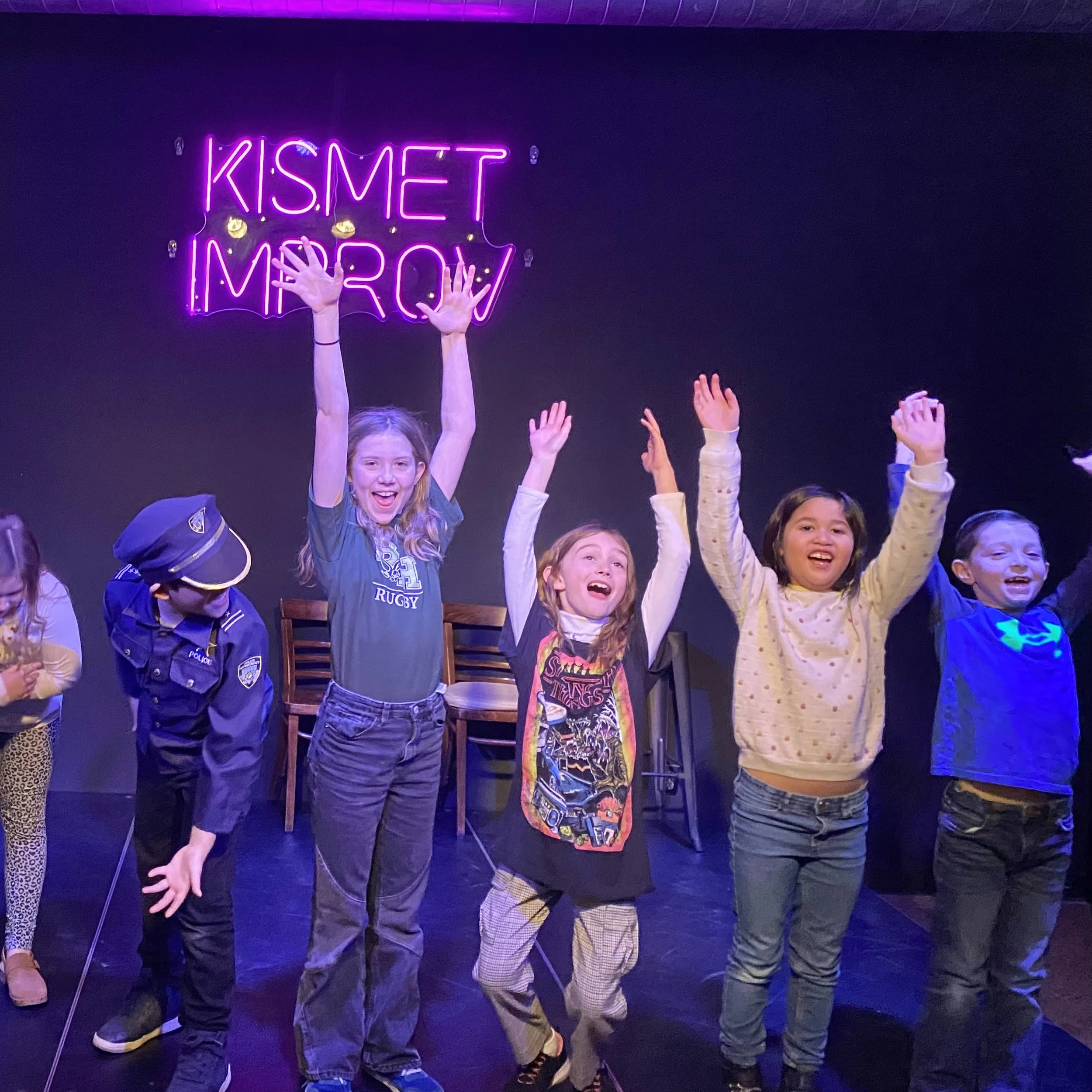 Studio Playground teaches classes for all ages based in movement and physical theater