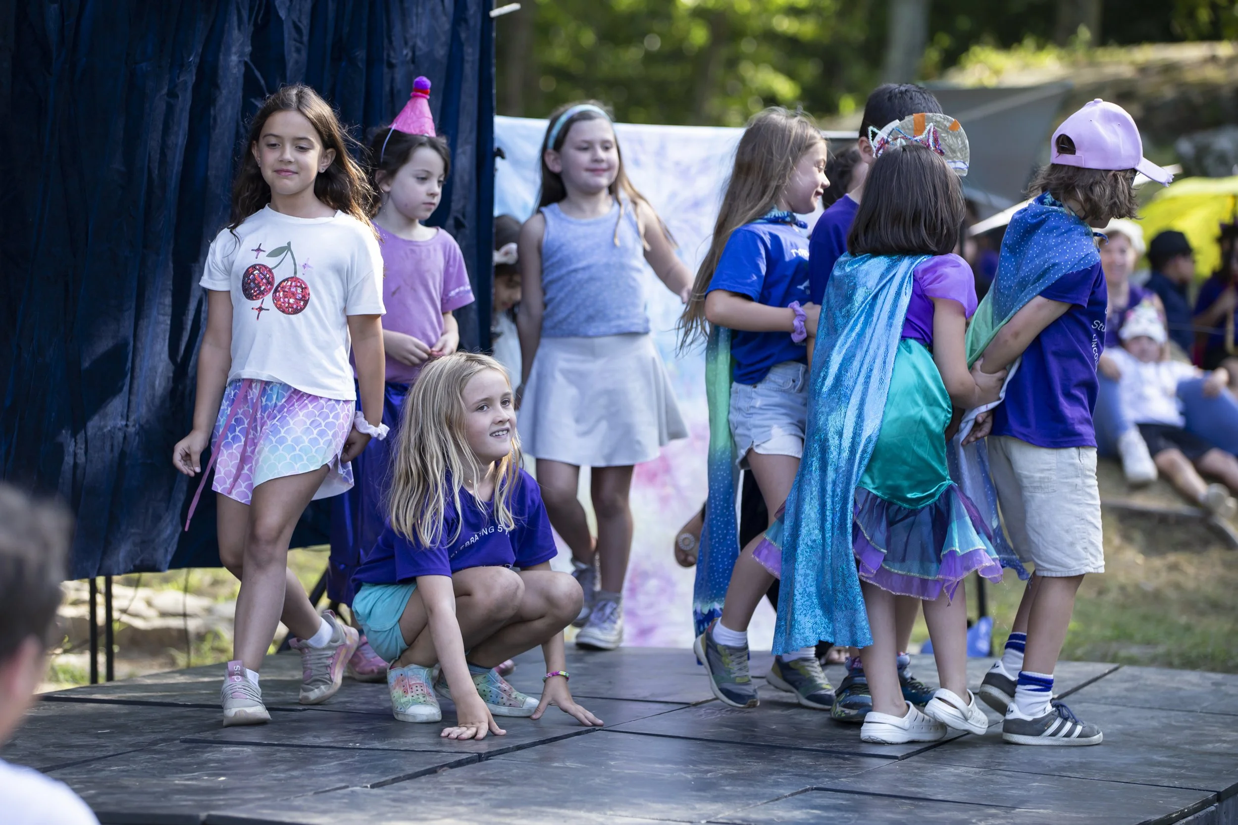 Studio Playground summer theater camp for kids in Lincoln Woods State Park Rhode Island