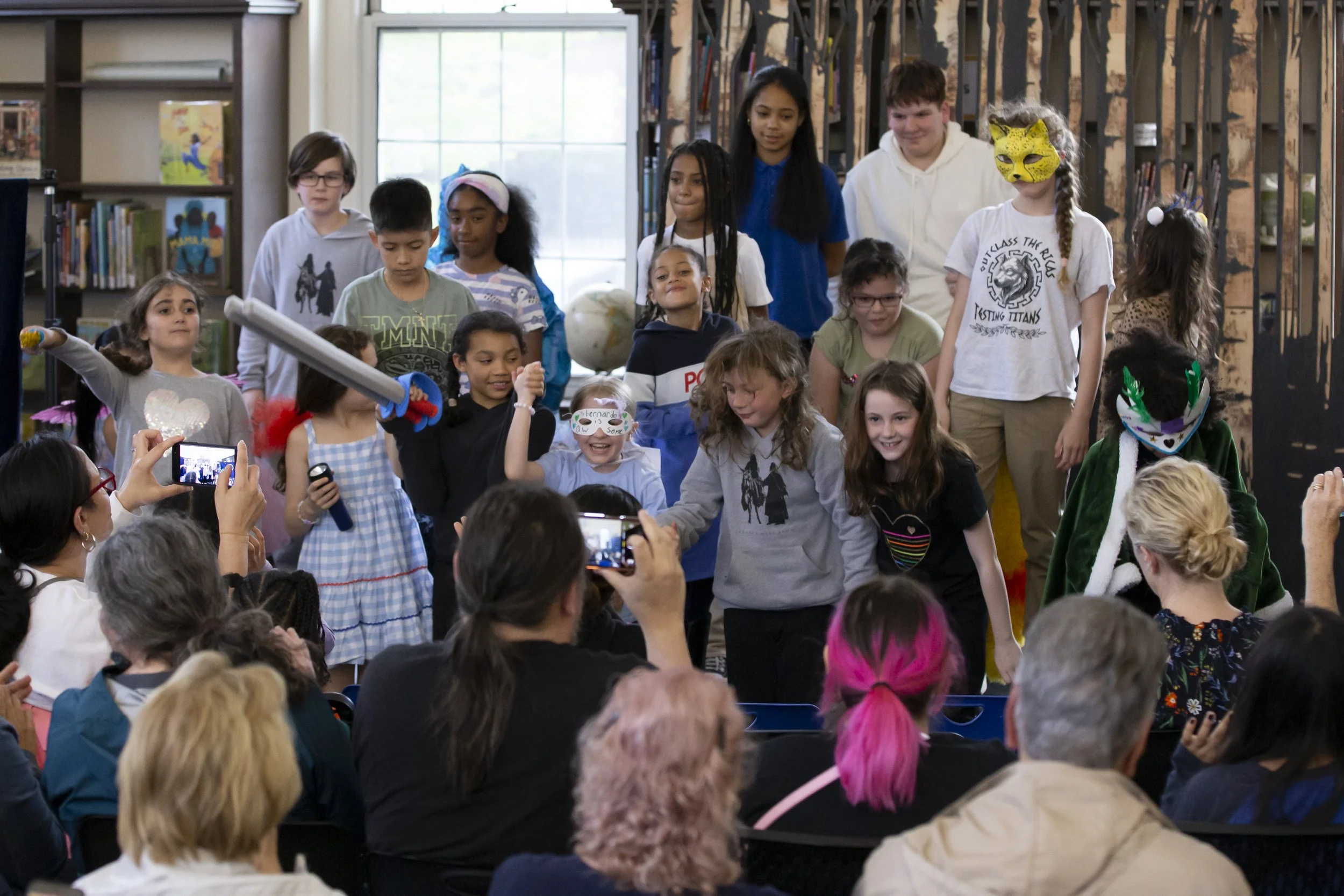 Studio Playground presents the performing arts in libraries program with community libraries of providence in rhode island