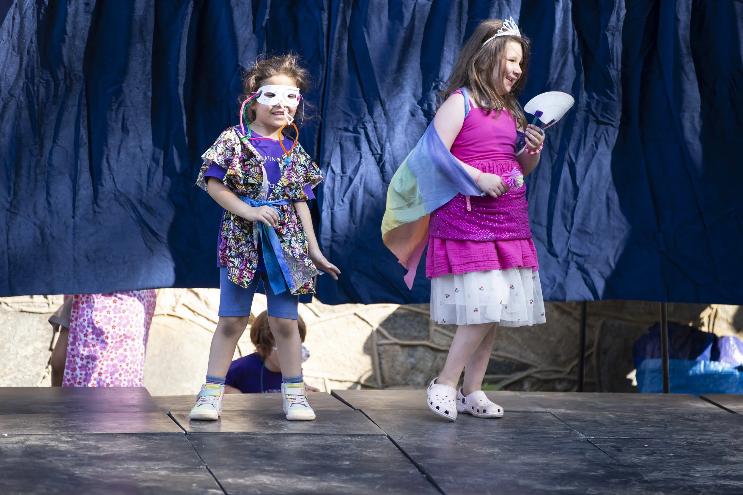 Studio Playground summer theater camp for kids in Lincoln Woods State Park Rhode Island