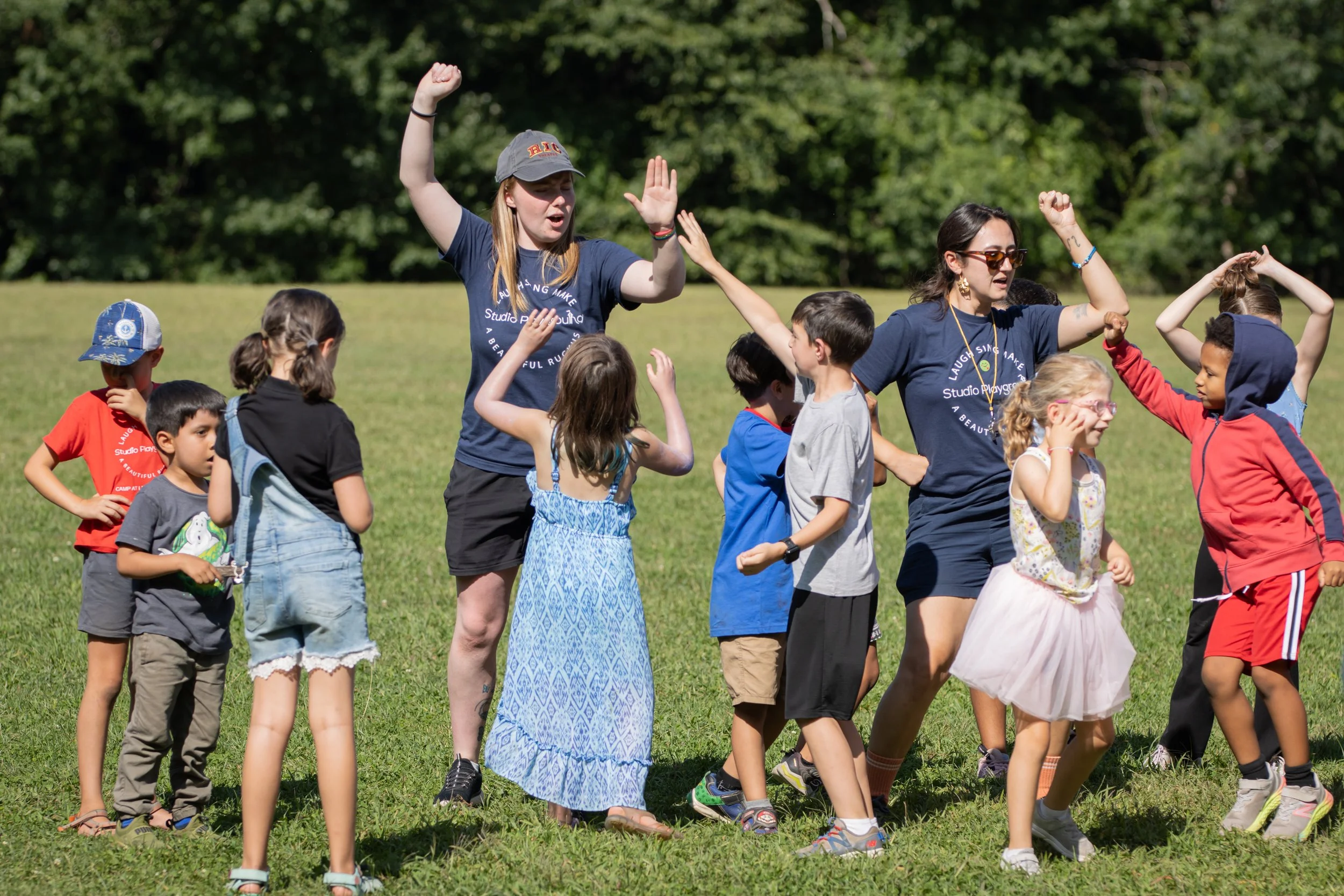 Studio Playground theater camp in Lincoln Woods State Park Rhode Island