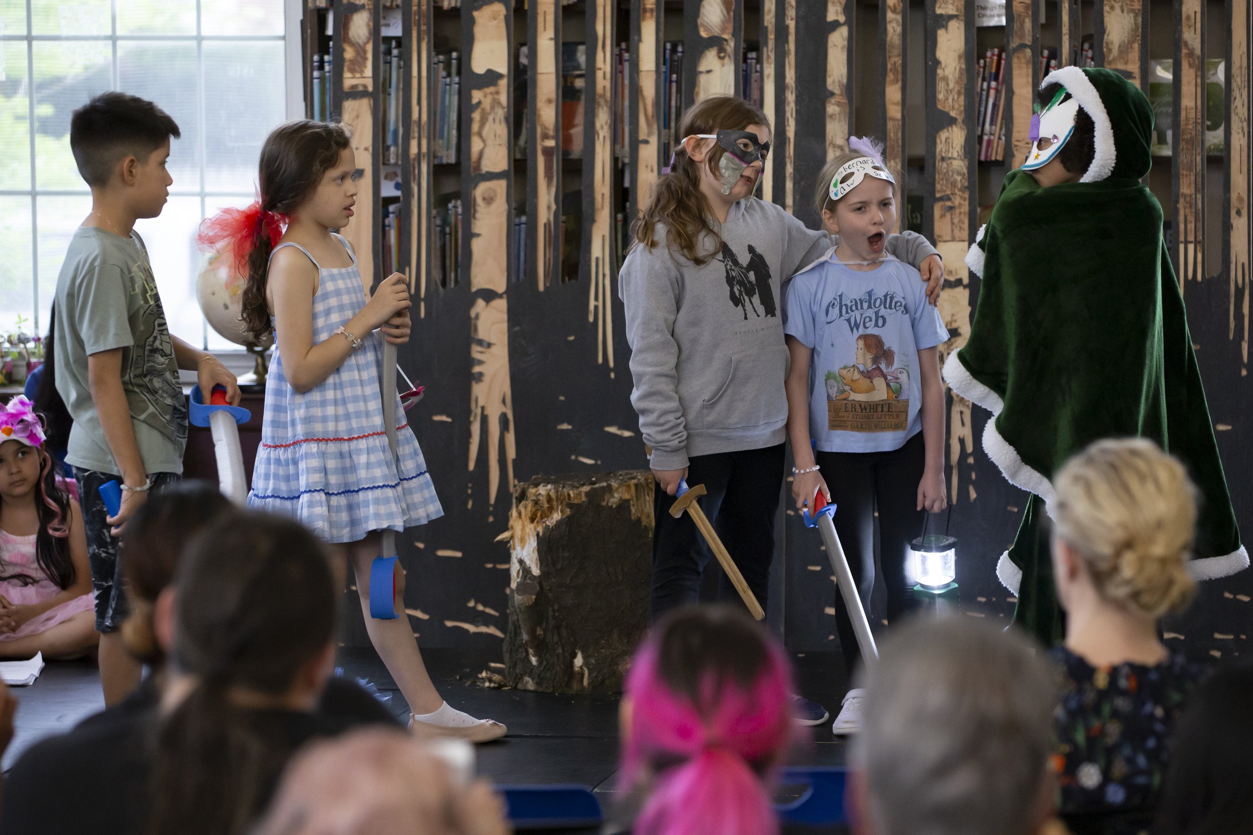 Studio Playground performing arts in libraries program in Providence