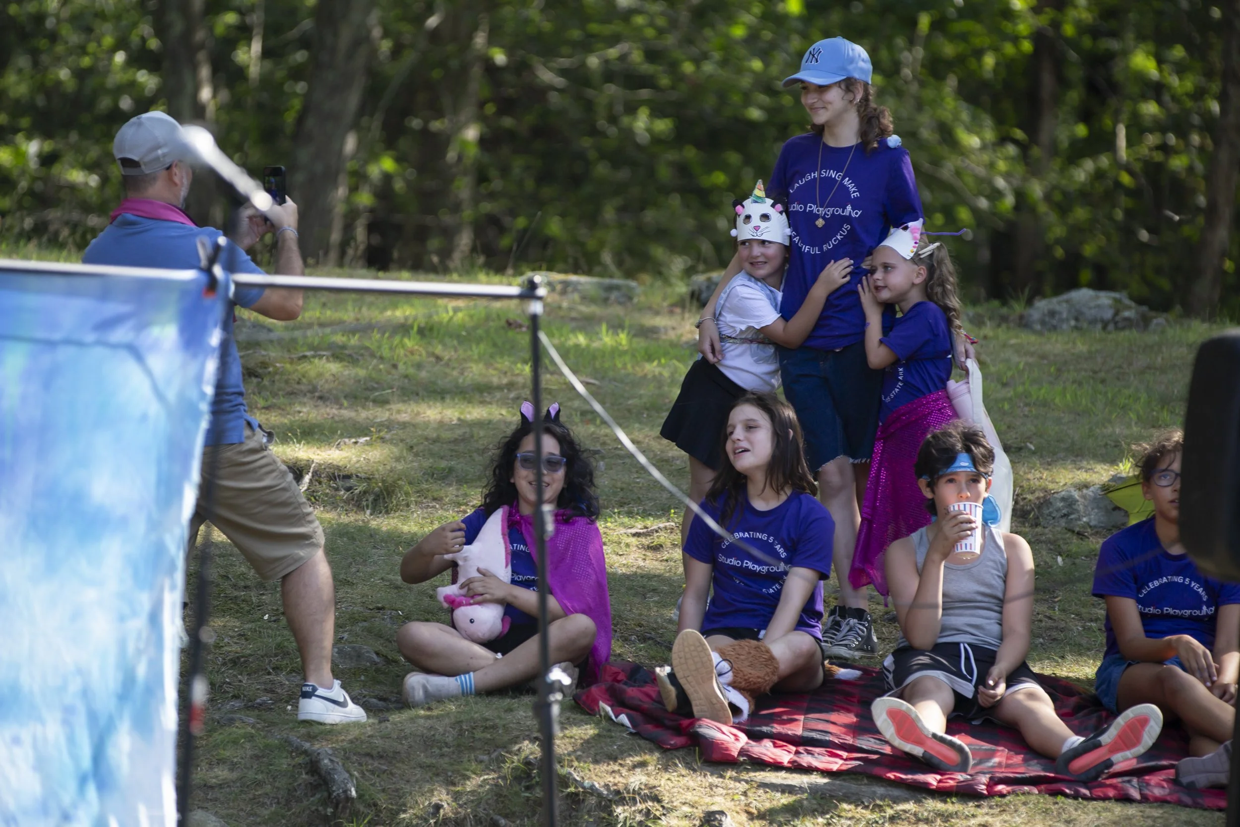 Studio Playground summer theater camp for kids in Lincoln Woods State Park Rhode Island