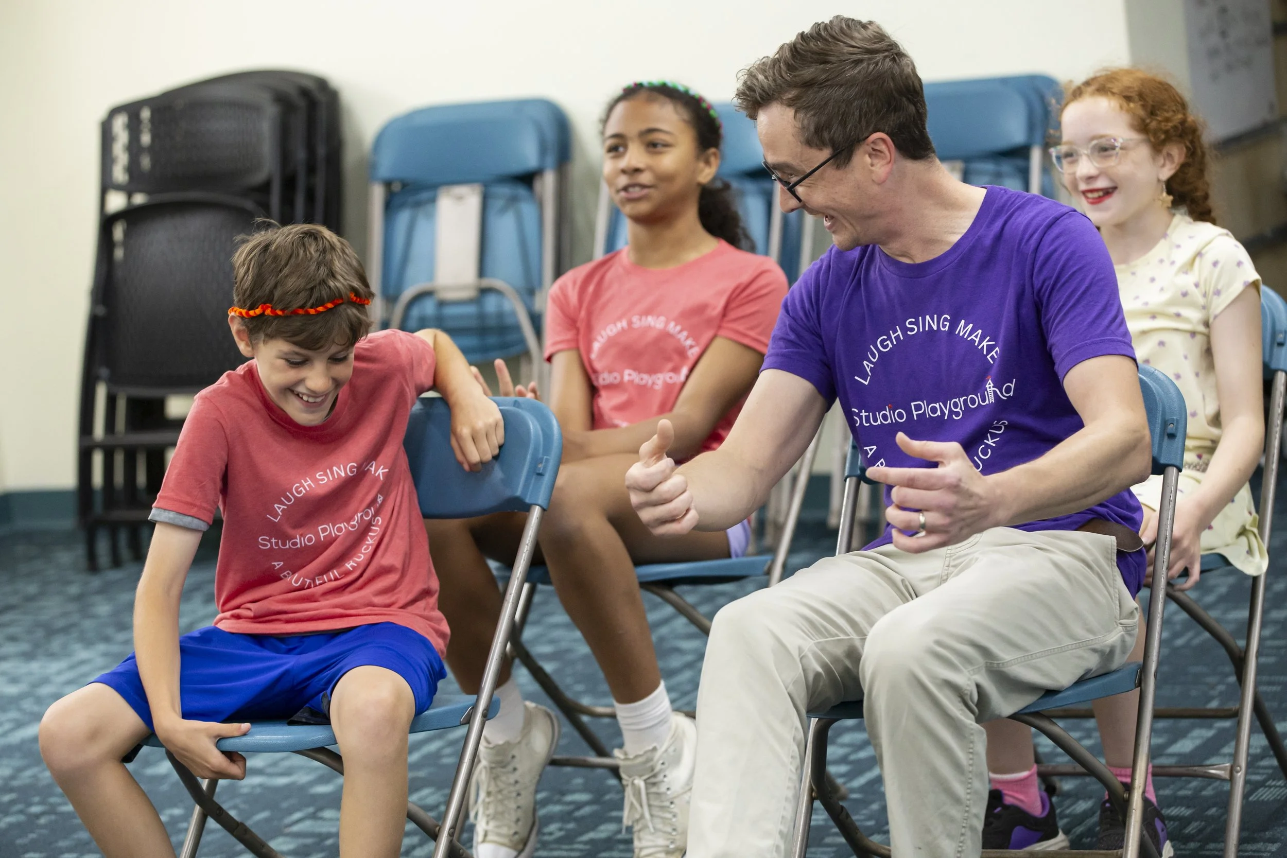 Studio Playground Performing Arts in Libraries Program Acting Classes for Kids in Providence