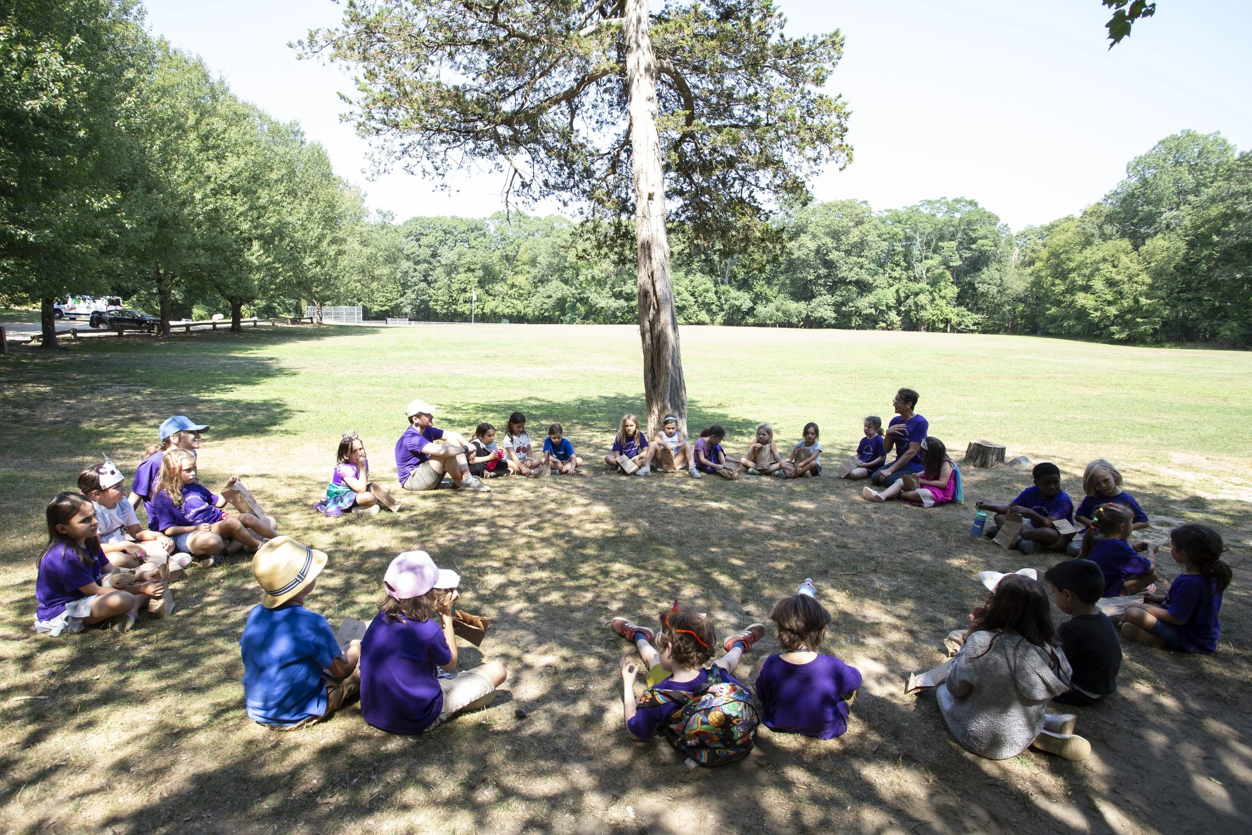 Studio Playground summer theater camp for kids in Lincoln Woods State Park Rhode Island