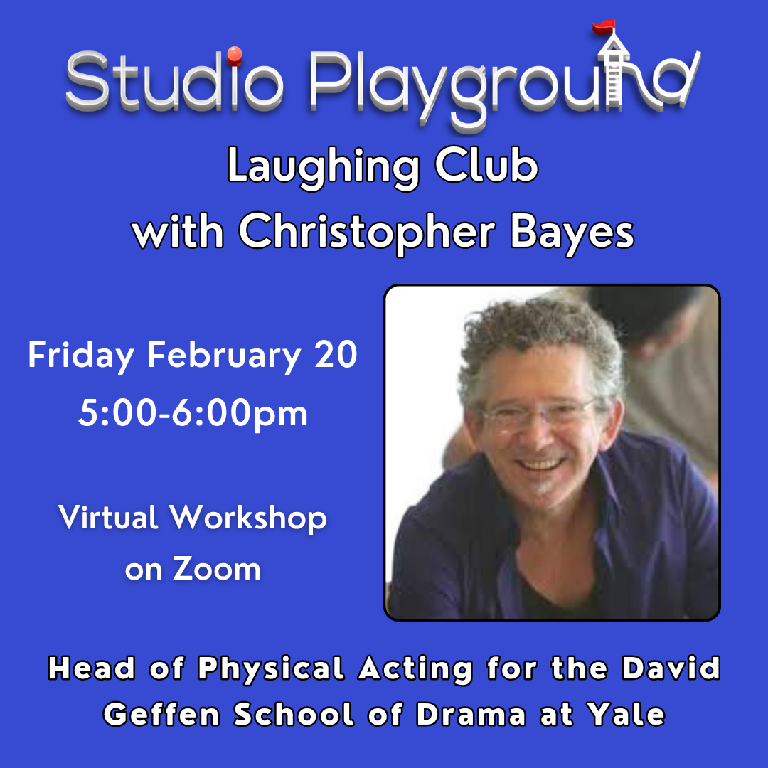 Studio playground fundraiser with christopher bayes laughing club