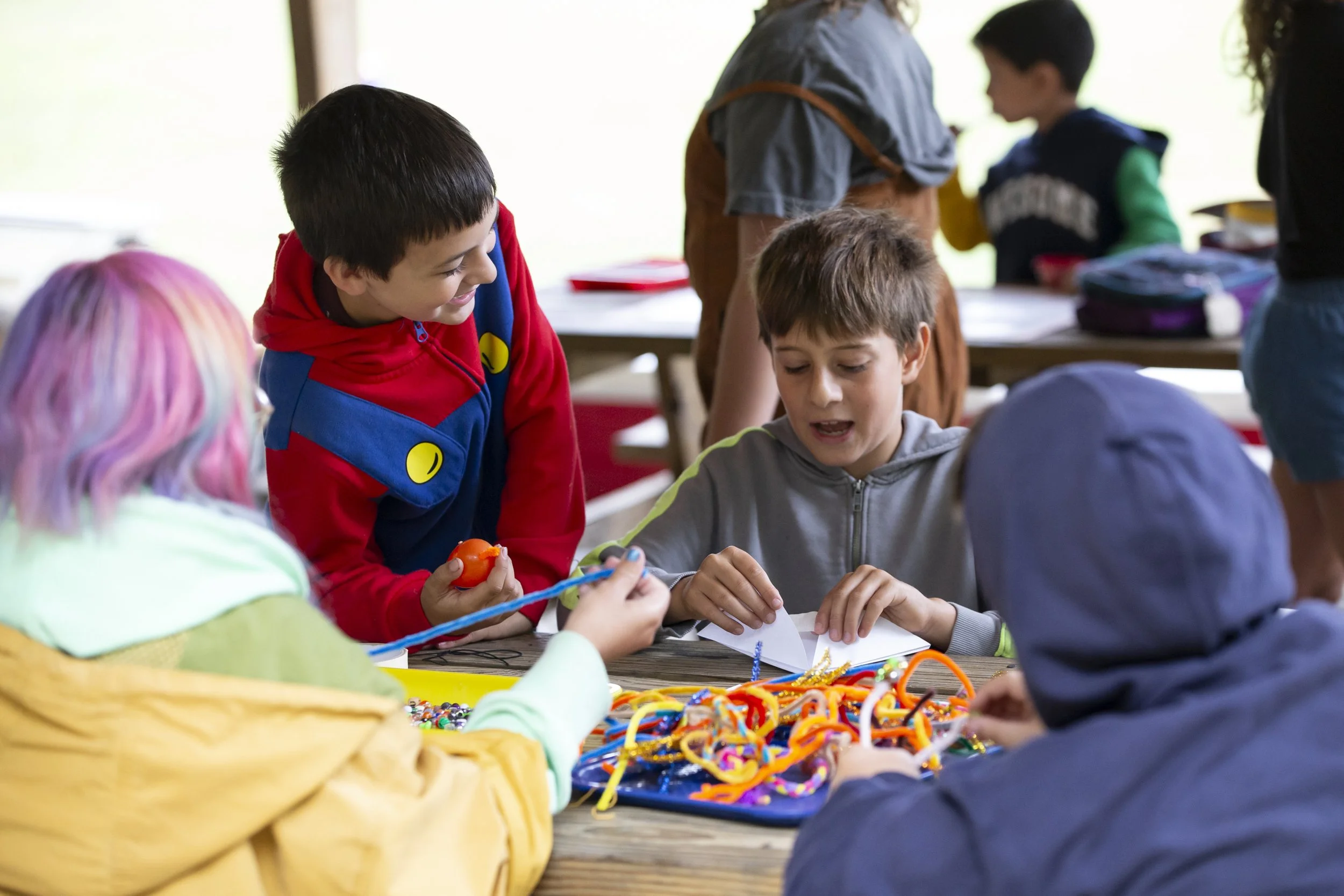 Studio Playground summer theater camp for kids in Lincoln Woods State Park Rhode Island