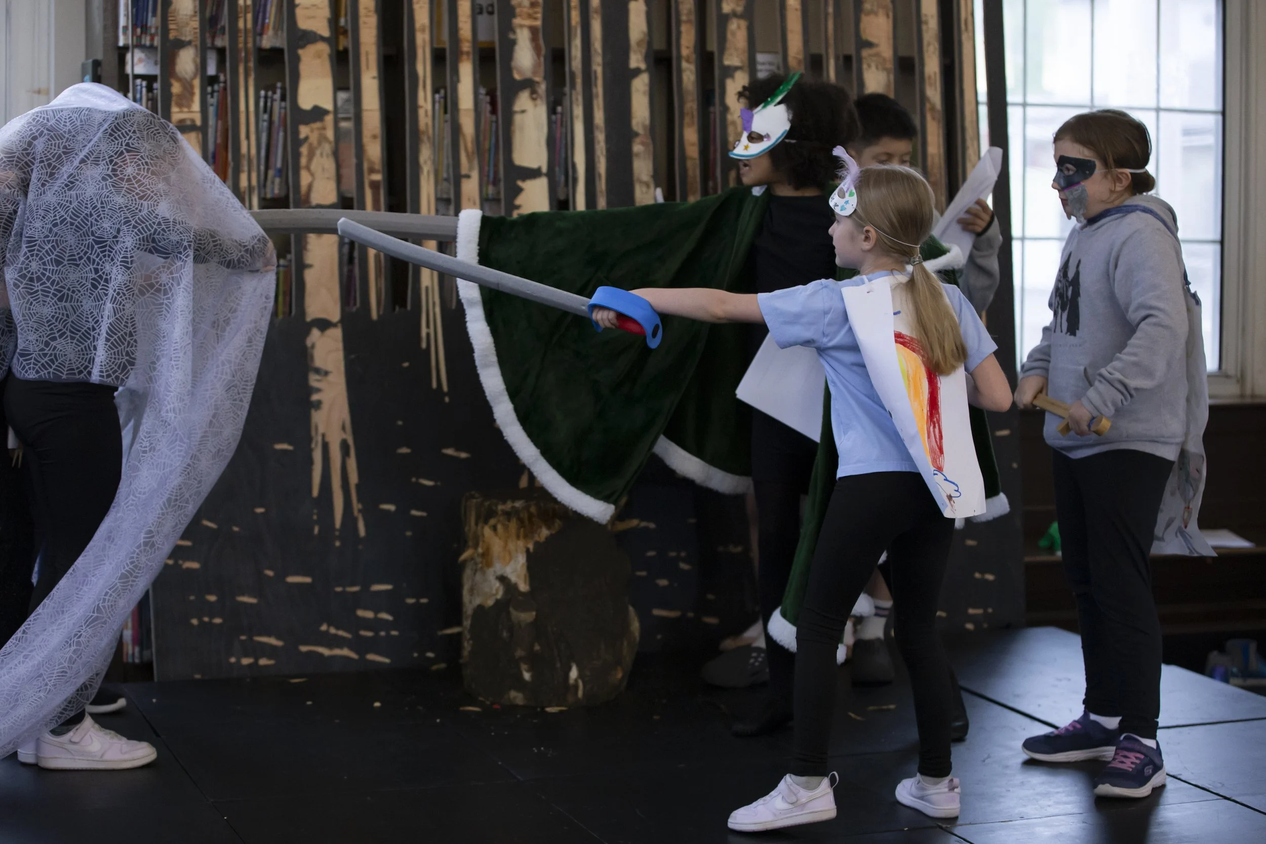 Studio Playground presents the performing arts in libraries program with community libraries of providence in rhode island