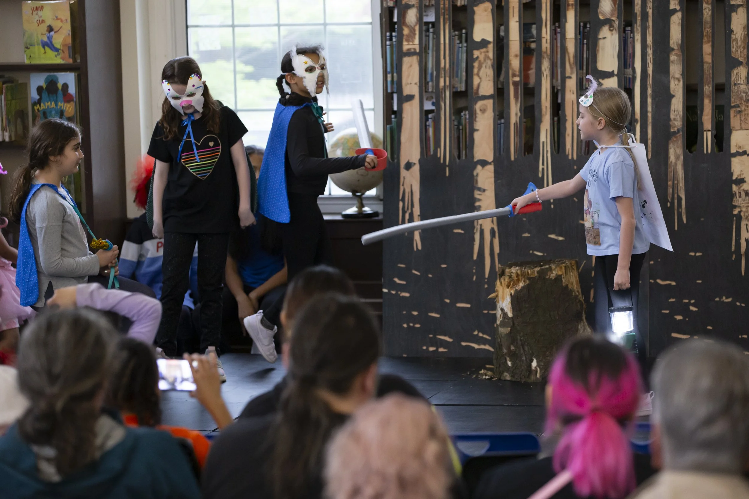 Studio Playground performing arts in libraries program in Providence