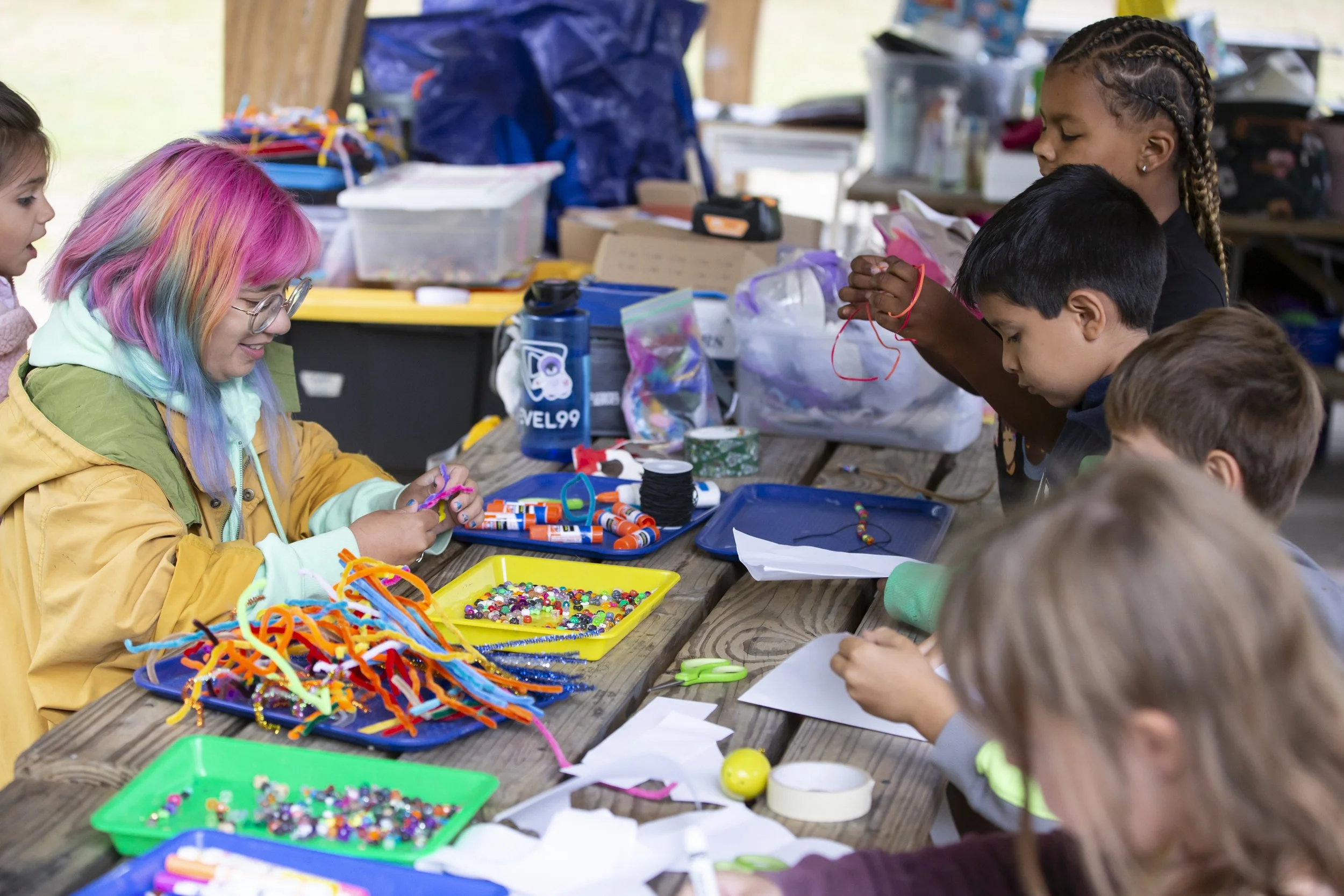 Studio Playground summer theater camp for kids in Lincoln Woods State Park Rhode Island