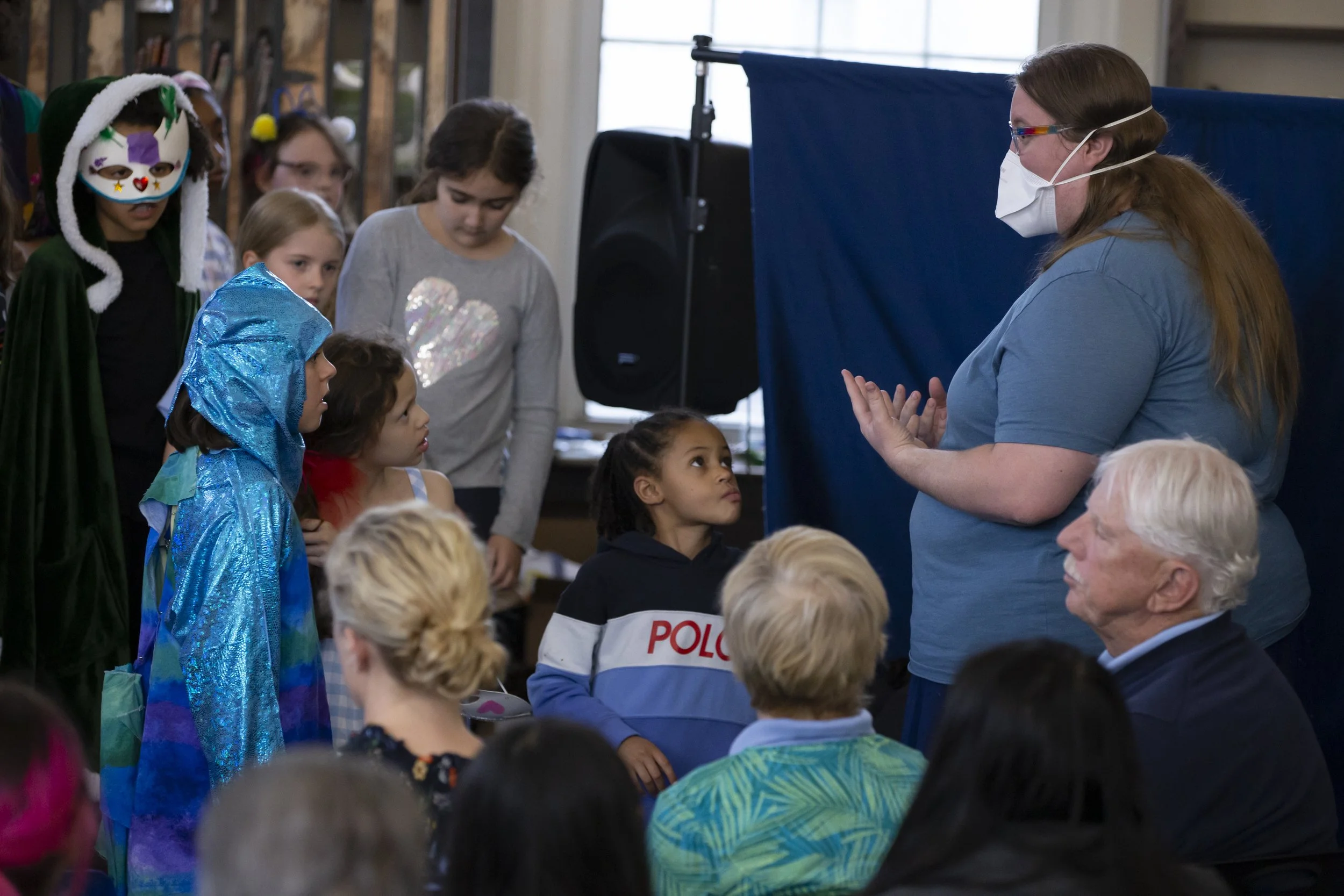 Studio Playground performing arts in libraries program in Providence