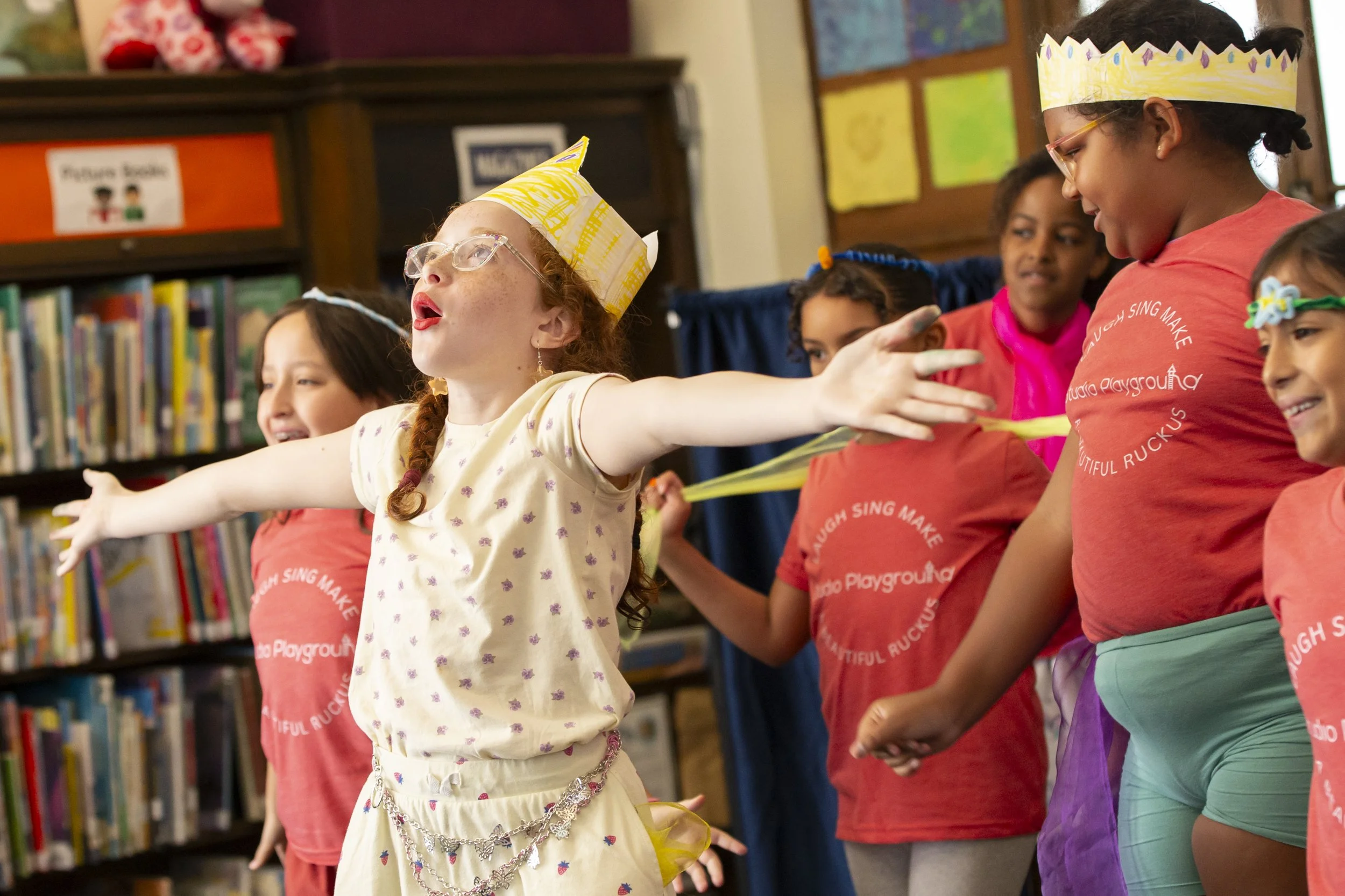 Studio Playground Performing Arts in Libraries Theater Program in Providence Rhode Island
