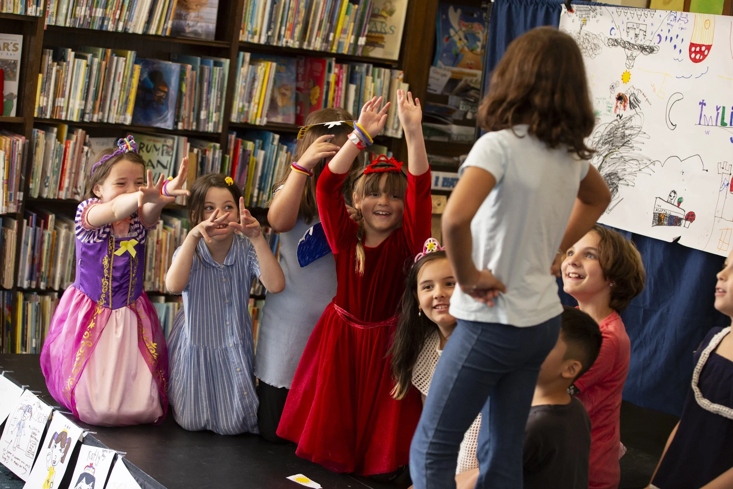 Studio Playground Performing Arts in Libraries Program Acting Classes for Kids in Providence