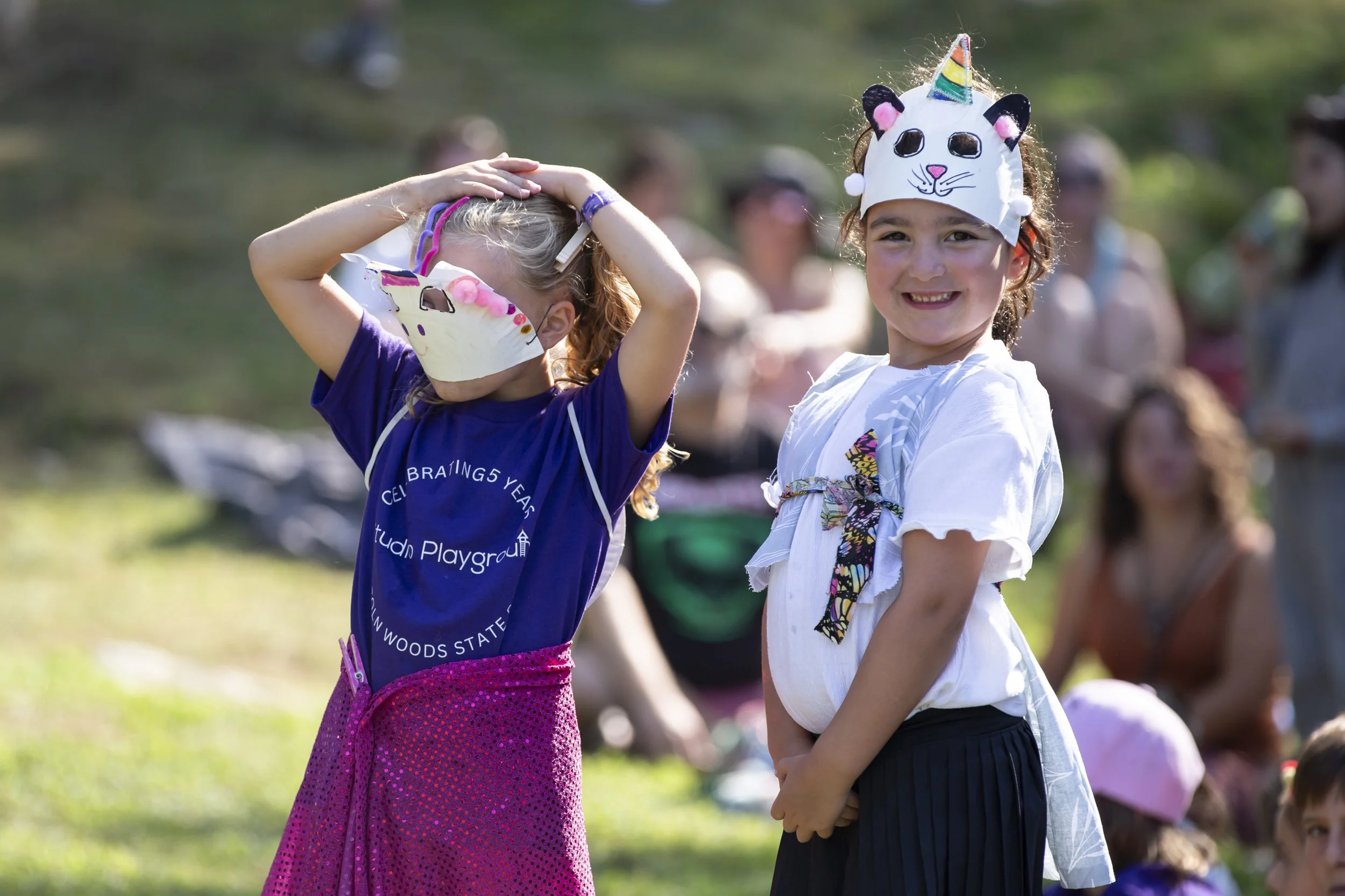 Studio Playground summer theater camp for kids in Lincoln Woods State Park Rhode Island