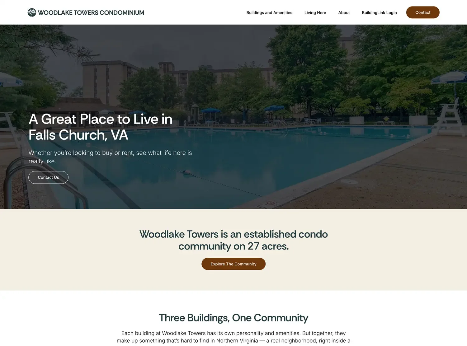 website after