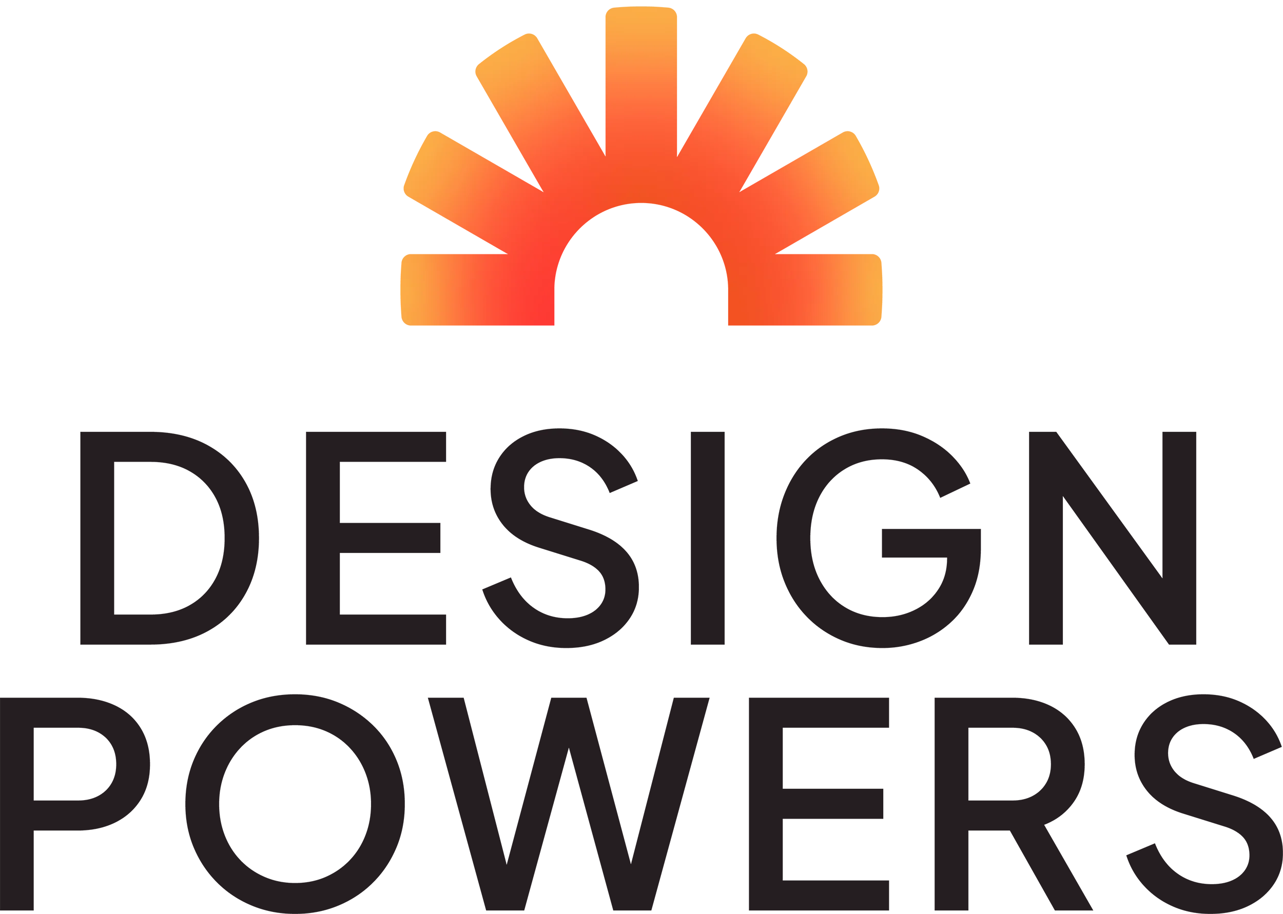 Design Powers stacked logo