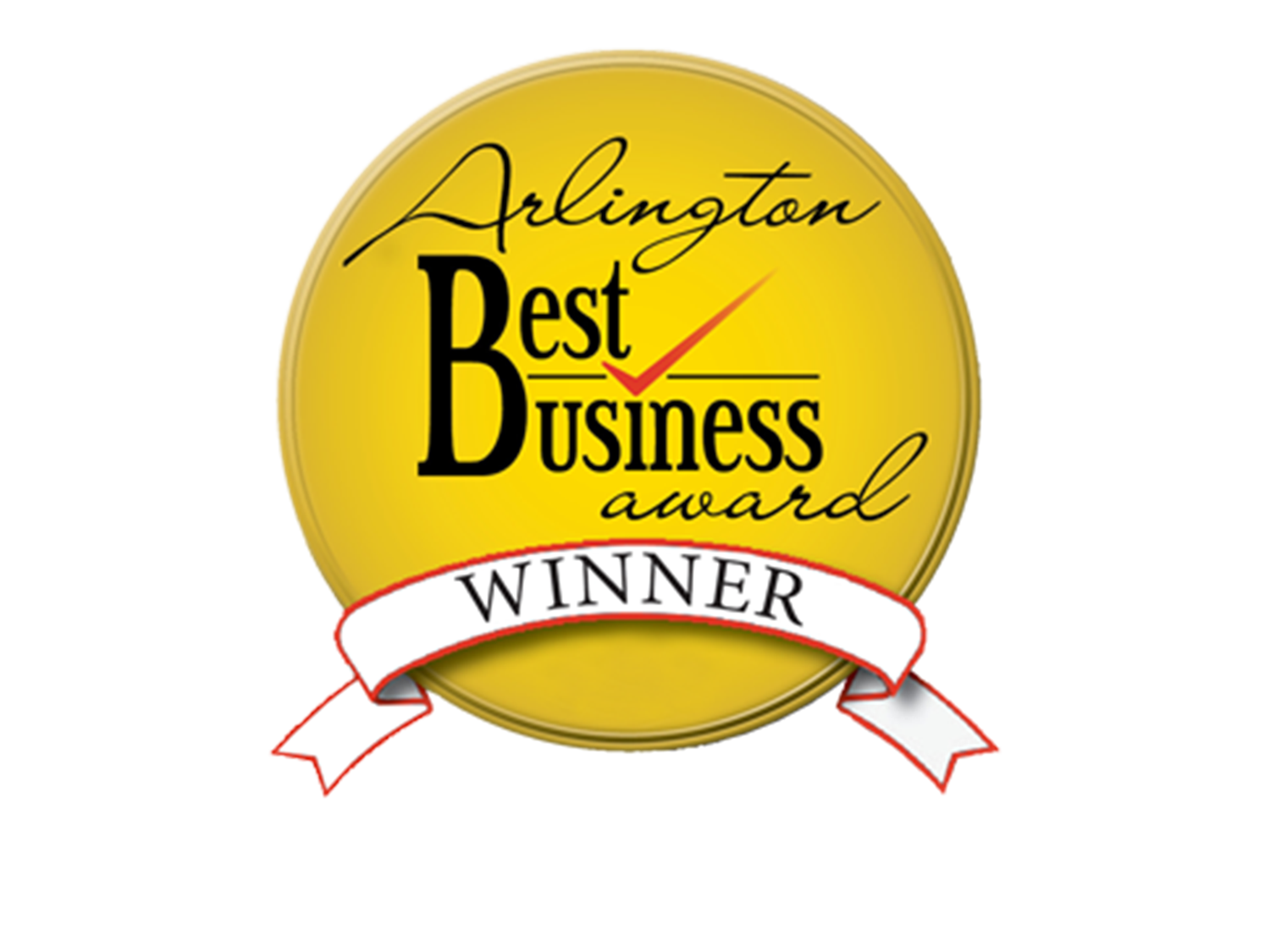 Arlington Chamber Best Business Award Winner