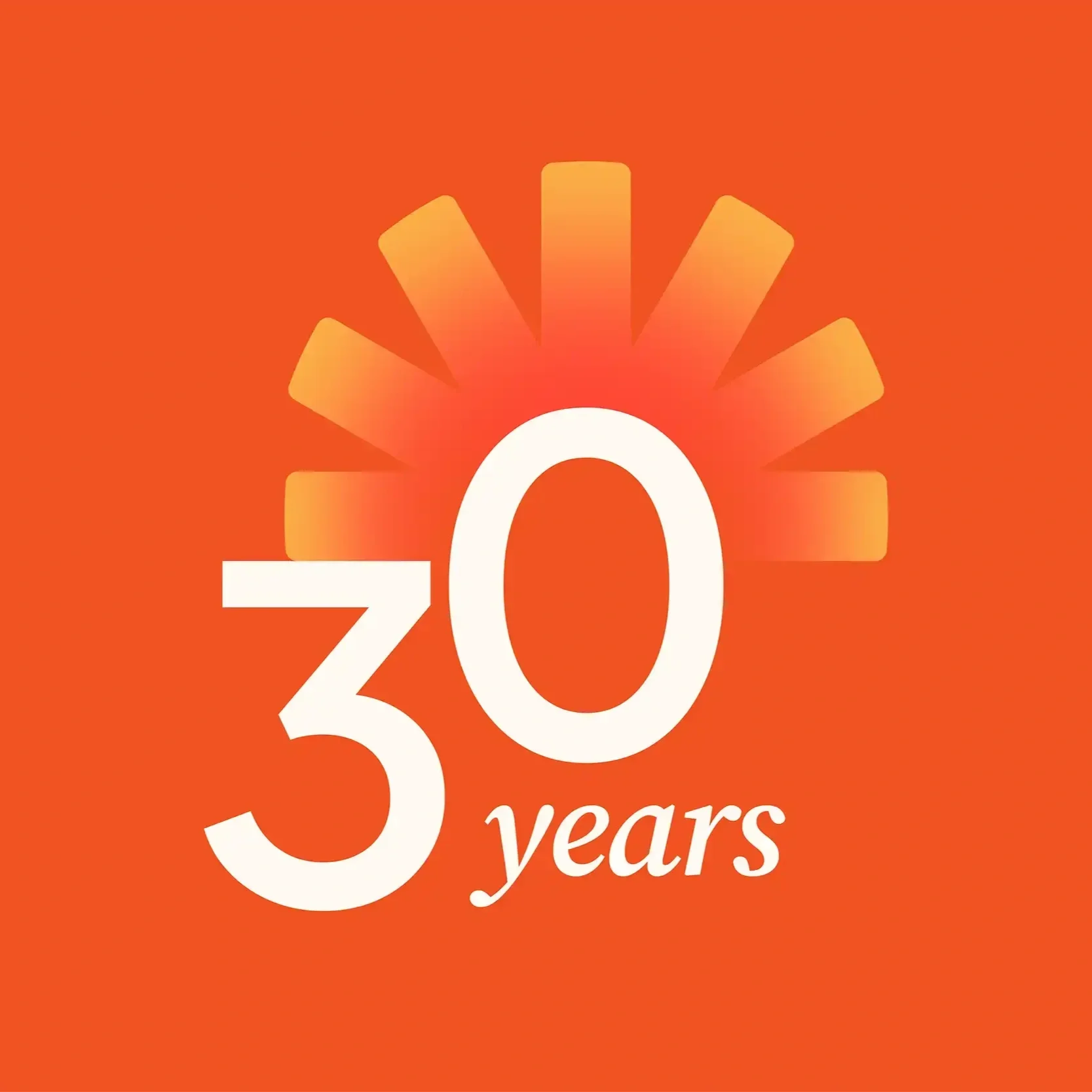 Design Powers 30 Years anniversary logo