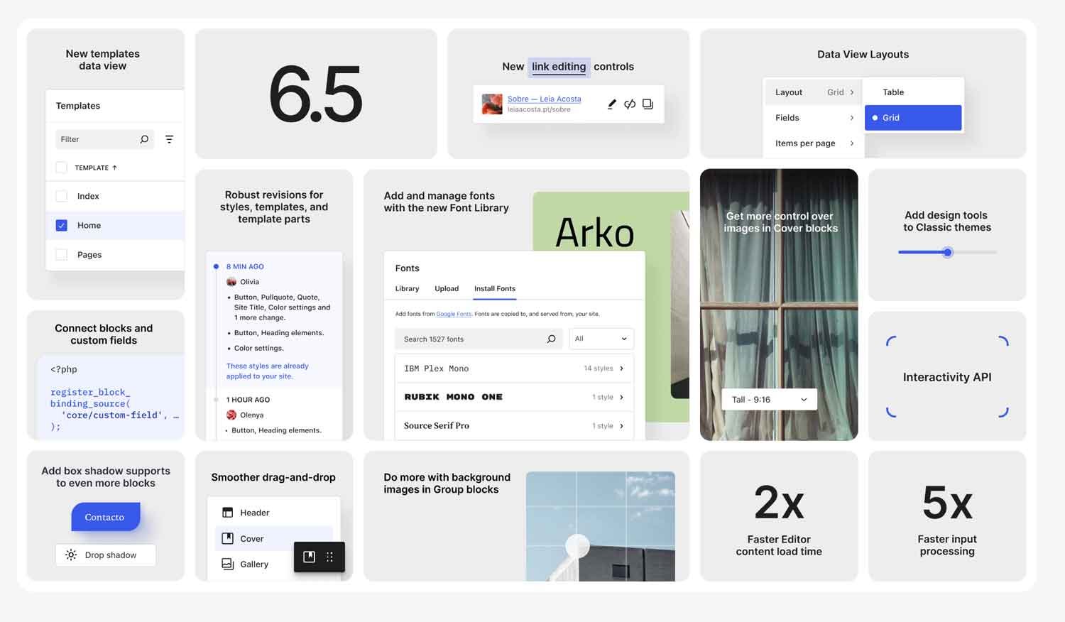 wordpress 6.5 editor