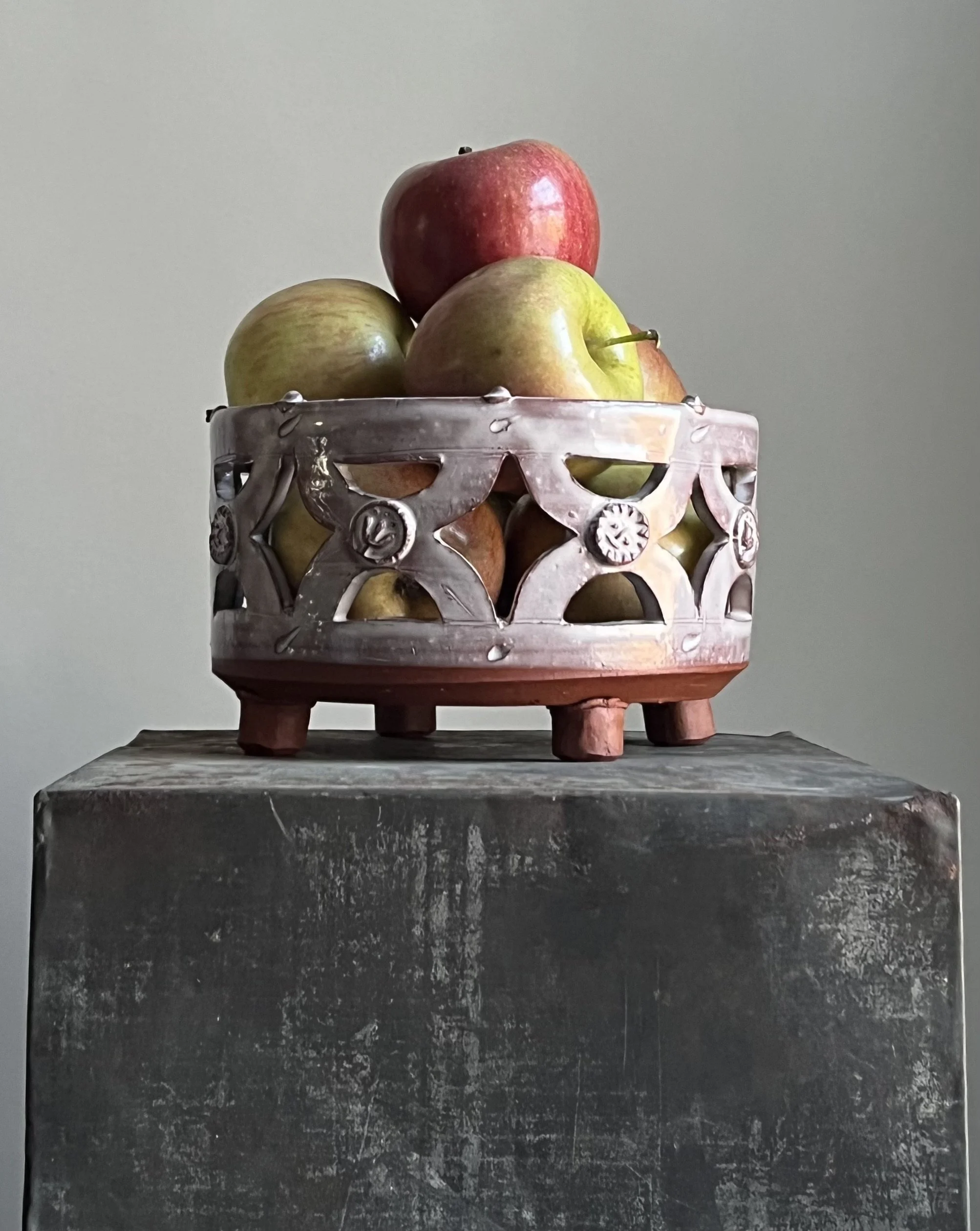 pierced fruit bowl