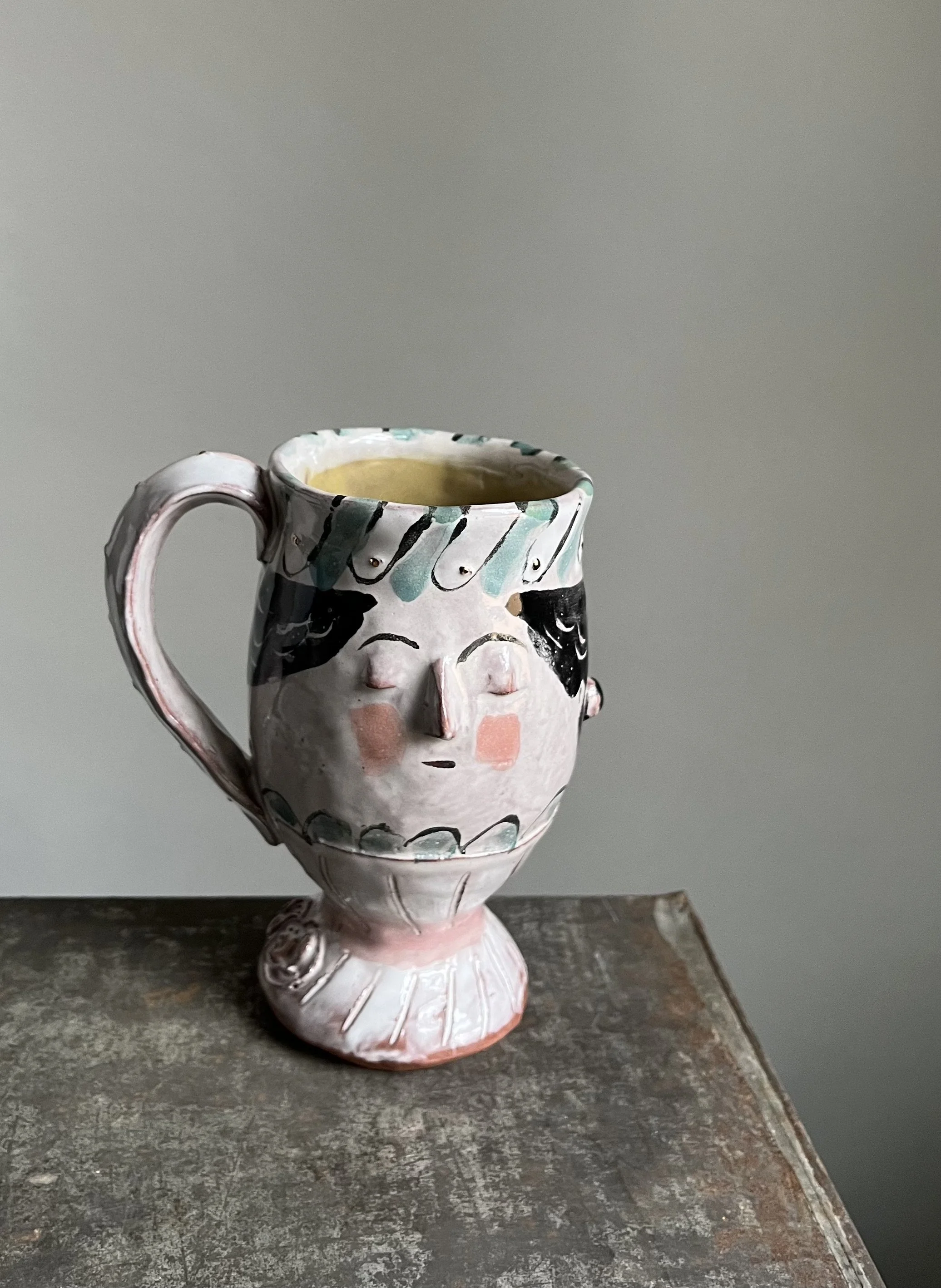 Illustrated Women Tea Cup