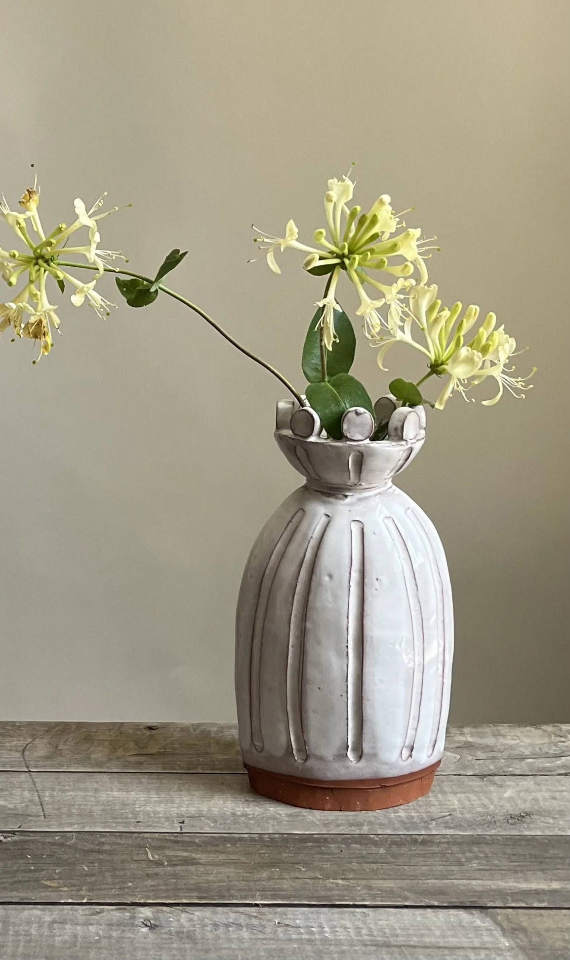 Circle Rim Vase
