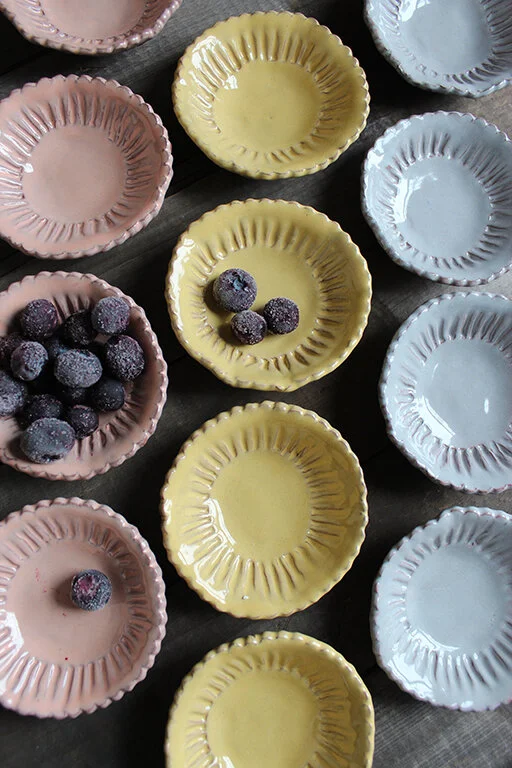 candy color snack dishes