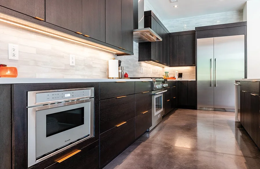 Luxury kitchen construction building in North Carolina