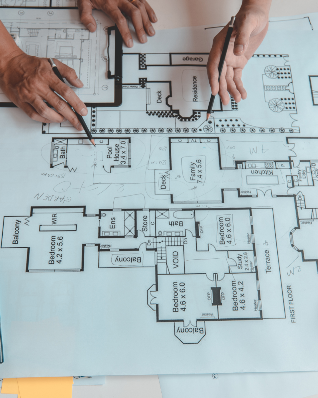 Custom home building process in NC