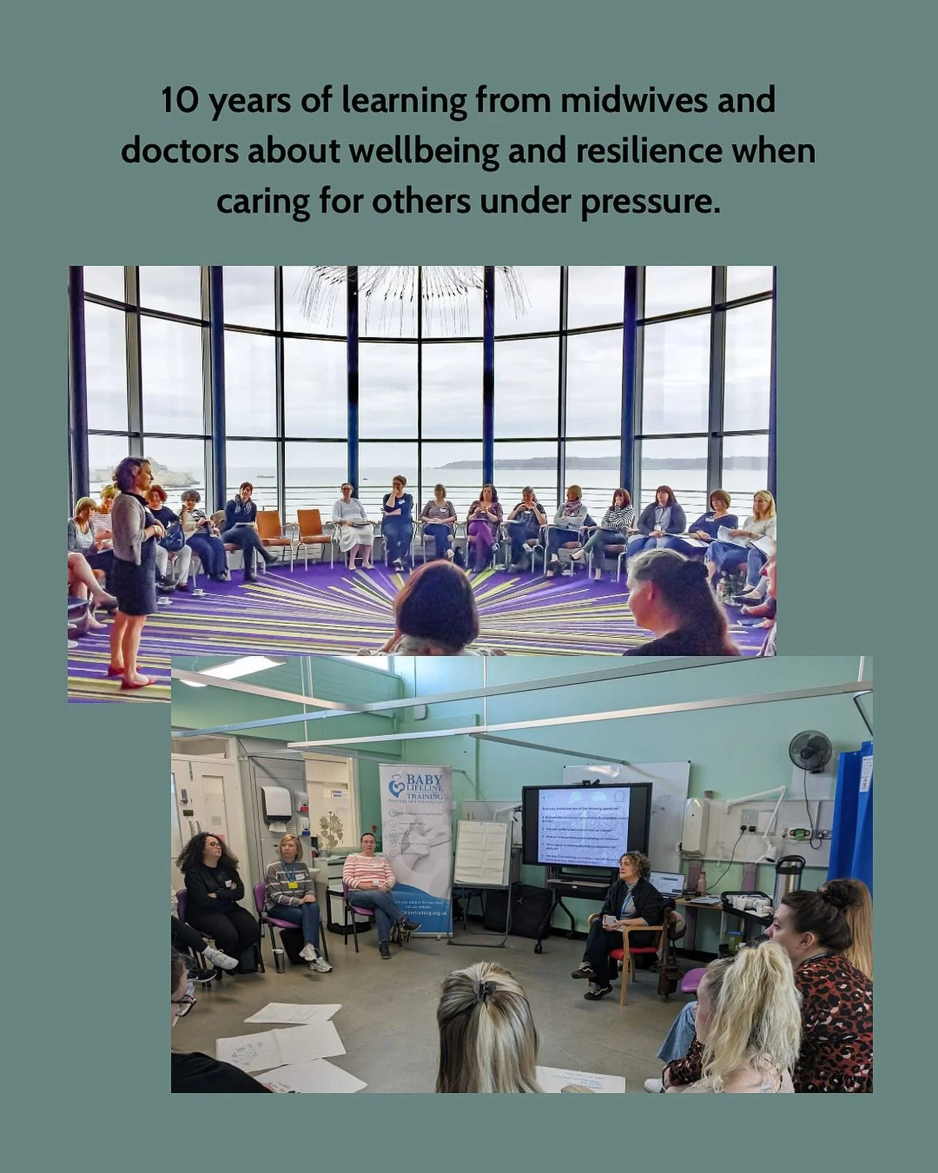 Really looking forward to delivering training with @blltraining later this week, and spending a couple of days with labour ward coordinators in London exploring how we can maintain wellbeing and access our natural resilience while delivering compassi