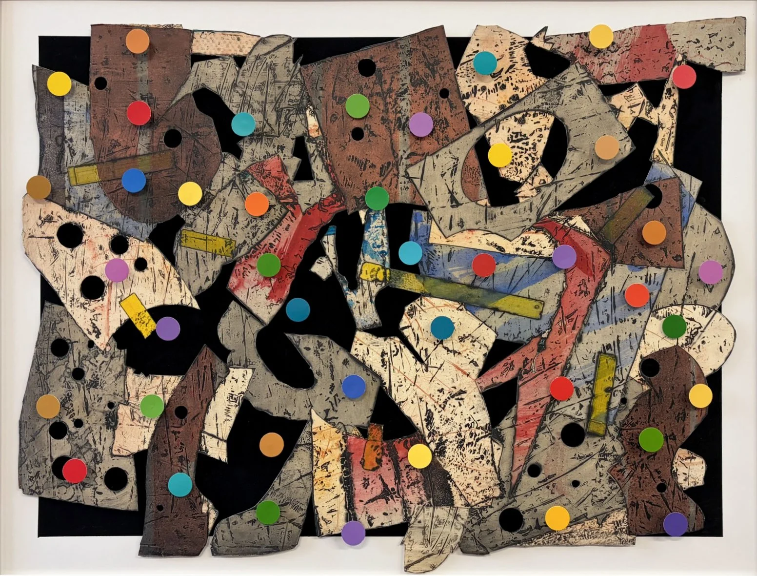 LOT 11 | John Armstrong
Nighttime Boogie
2026
monoprint construction
Estimate: $2000 – $3000
100% donation from the artist