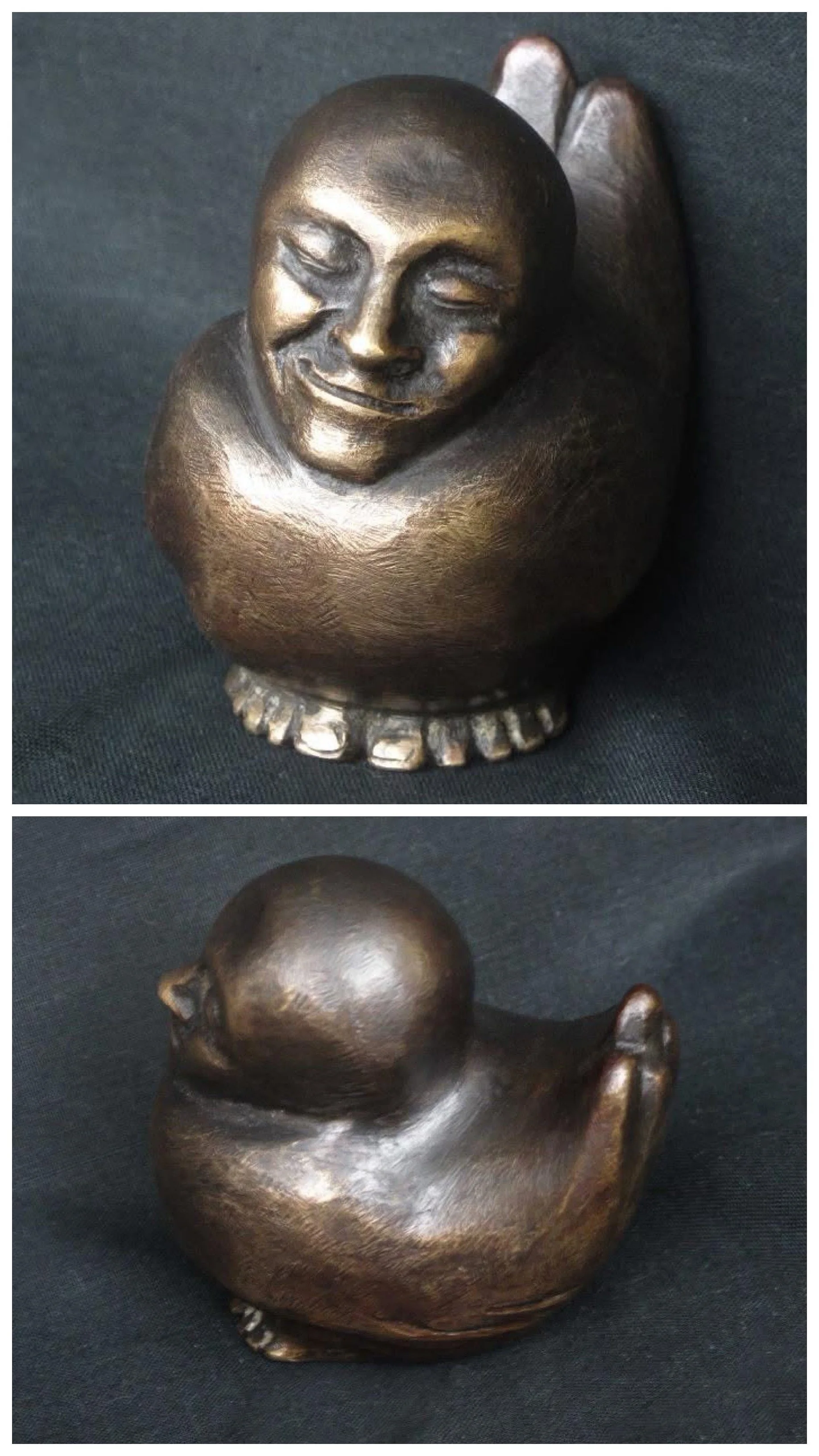 ‘“Bronze Duckman”
Cast Bronze
4.5”x 3” x 2.5”