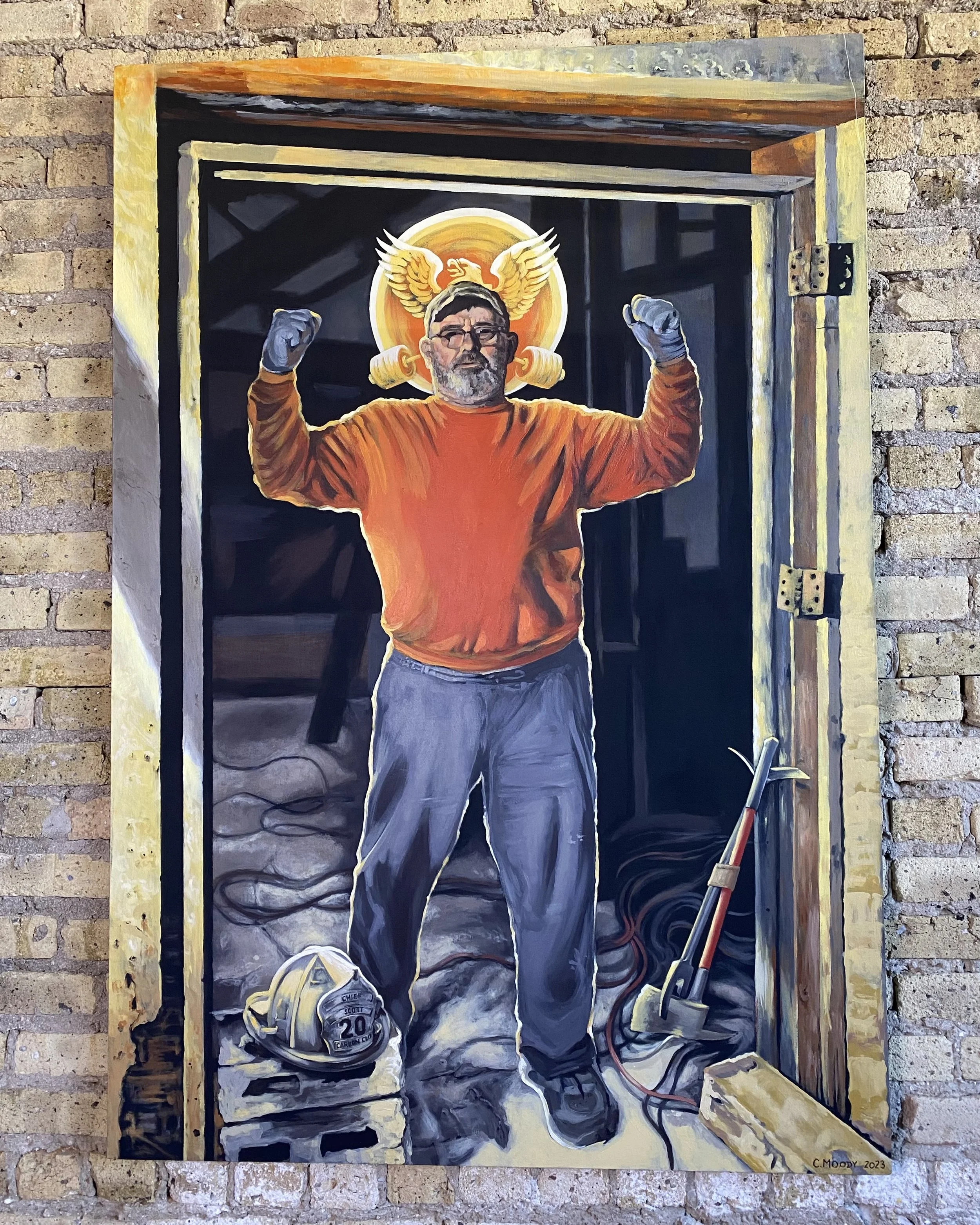 30” x 60” acrylic on canvas