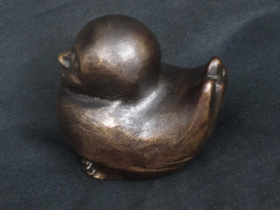 Sleeping Duckman"
Cast Bronze
3” x 2.5” x 2.5”