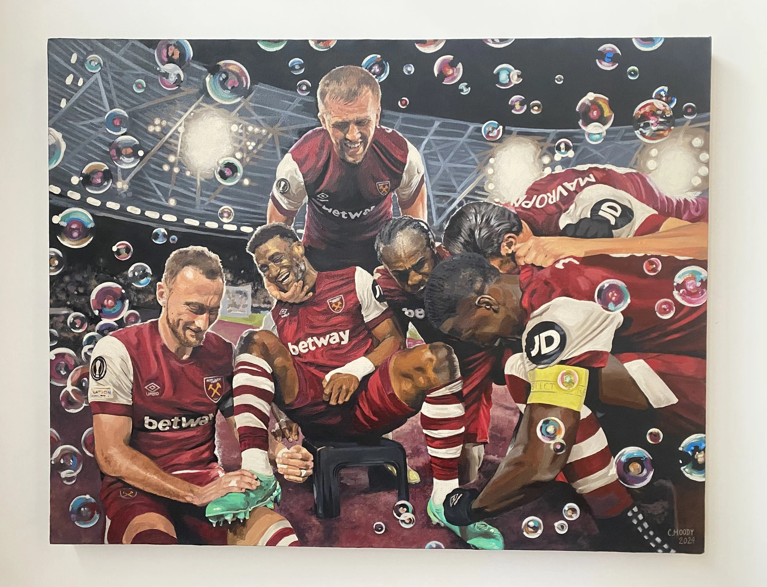 30” x 36” acrylic on canvas