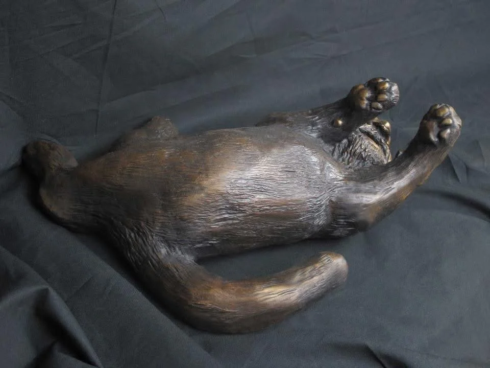 "Catman Outstretched"
Cast Bronze
17” x 14” x 7”