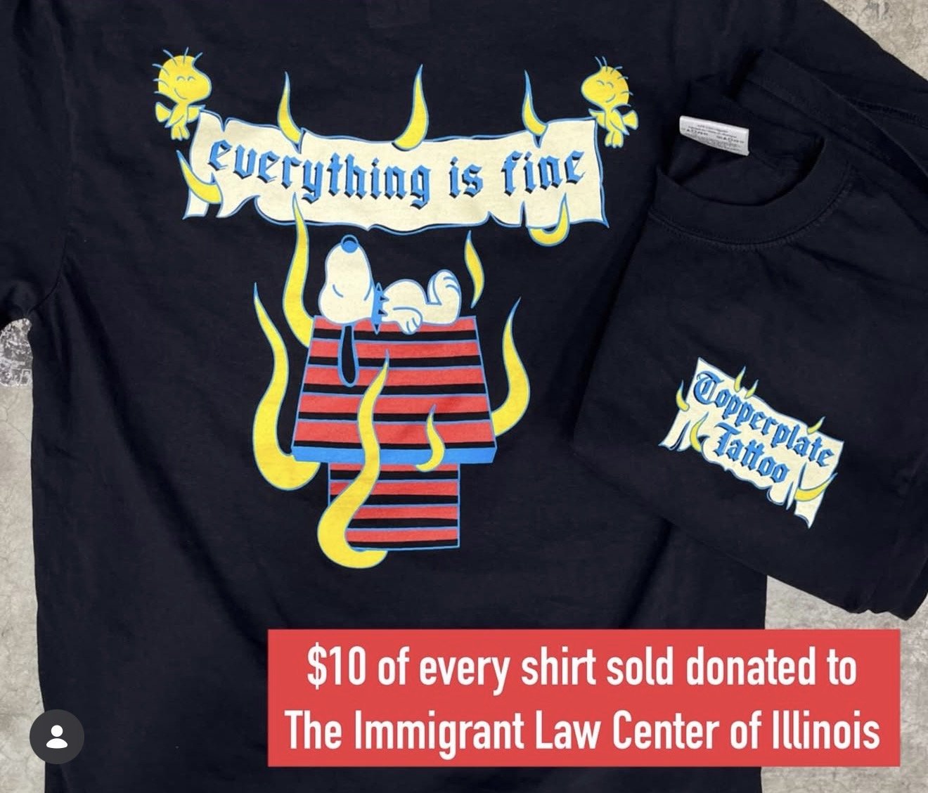 Everything is Fine Tee