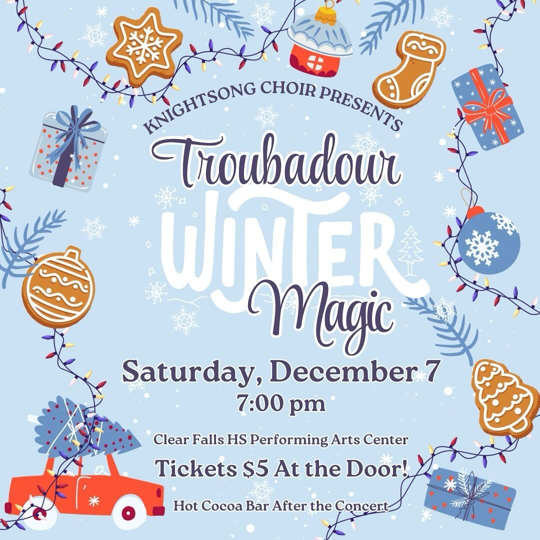 It&rsquo;s the most wonderful time of the year! Please join us! Tickets $5 at the door and a hot cocoa bar after the show!!