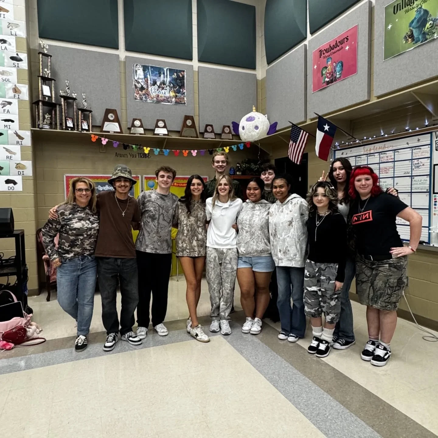 Camo dress up day!!!