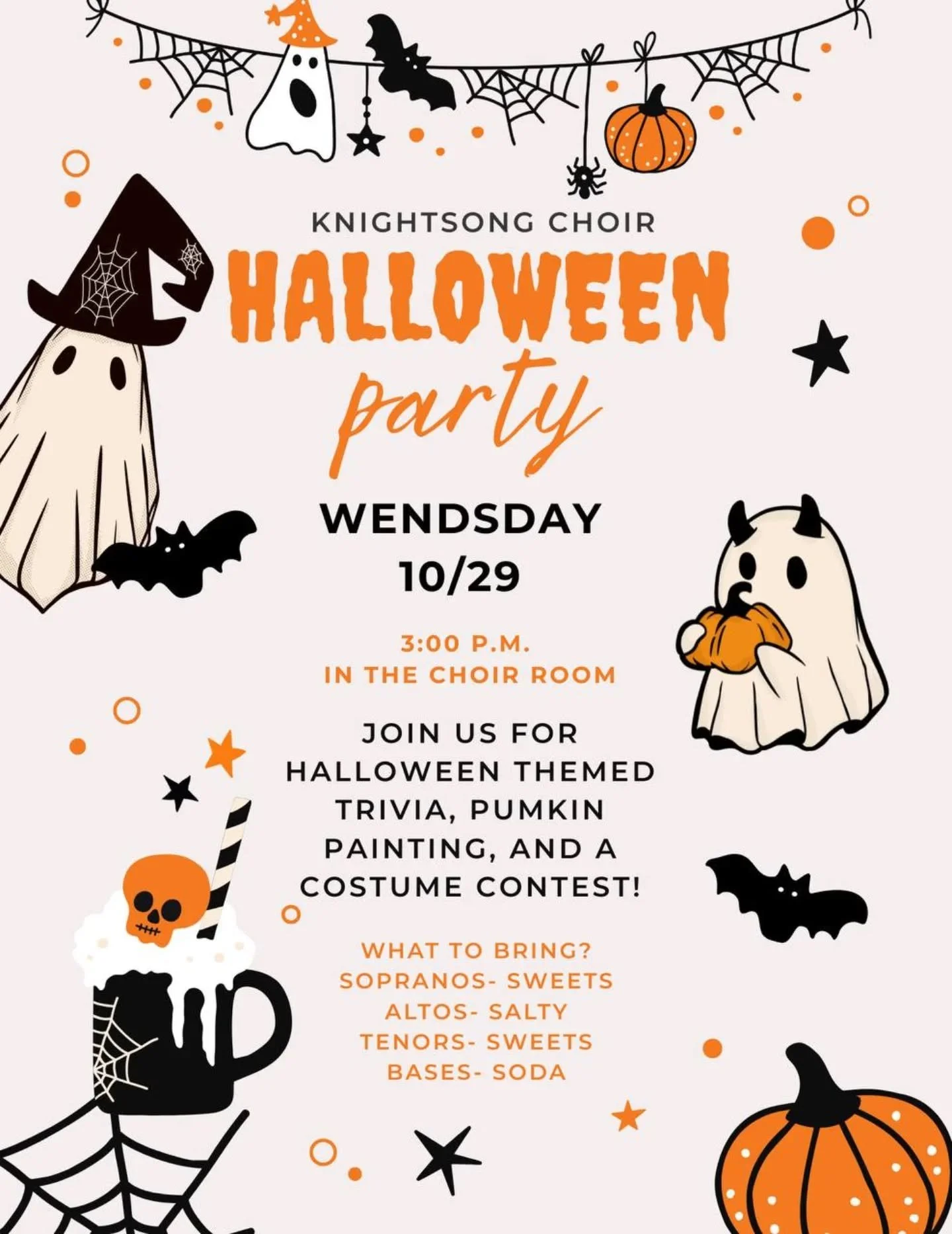 HALLOWEEN PARTY TOMORROW!!! BE THERE