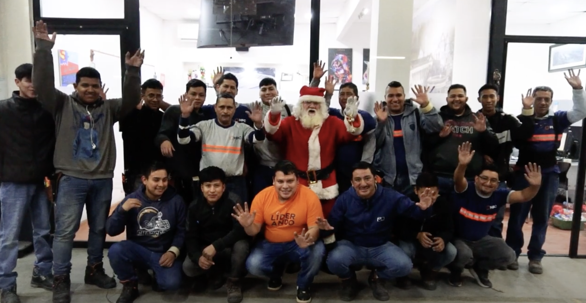 ¡Santa visita HPC!